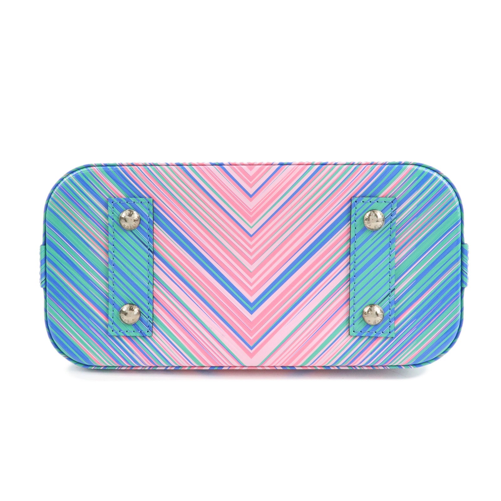 Louis Vuitton Epi Tropical Alma BB Hand Bag Multicolor Ｍ54320 Used