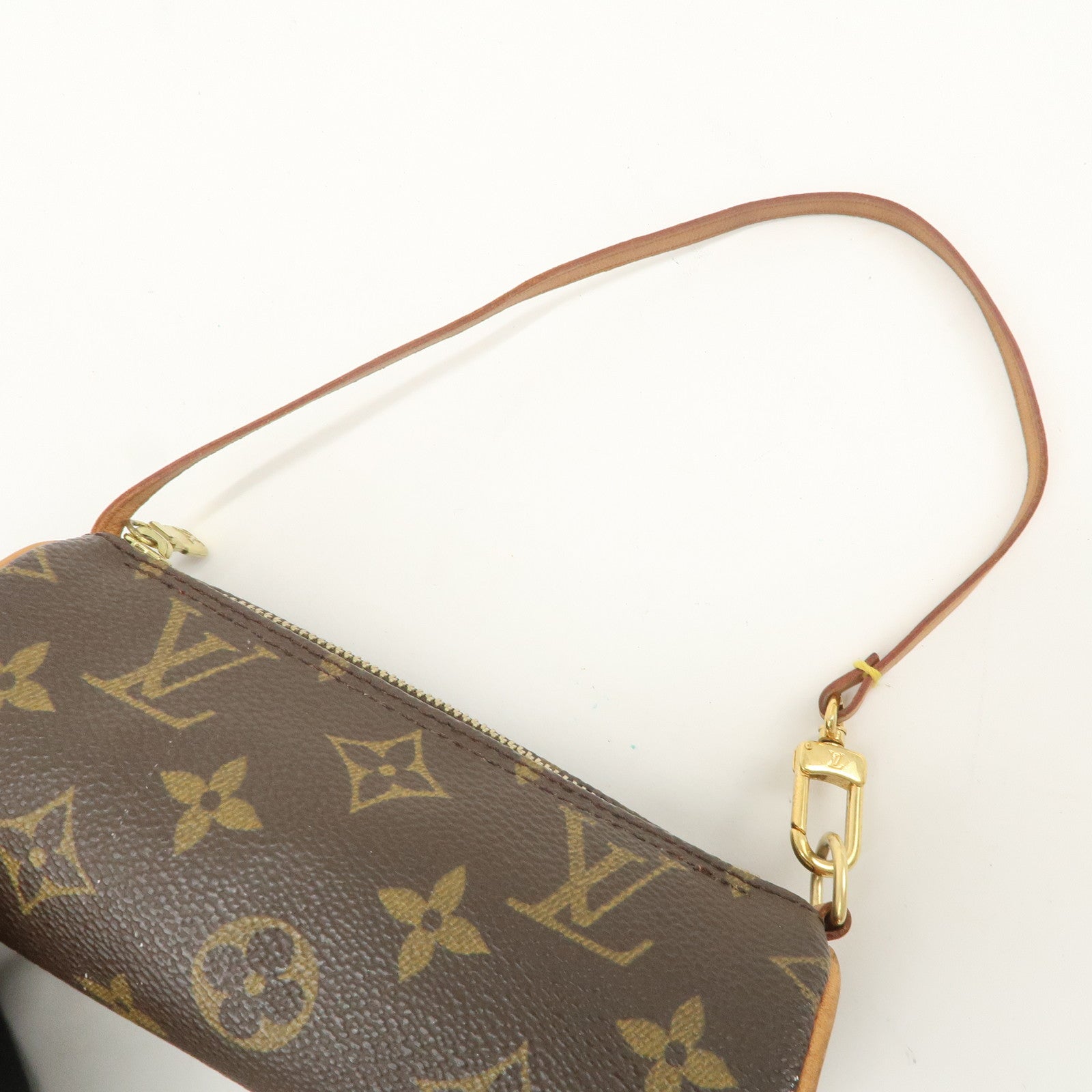 Louis Vuitton Monogram Mini Pouch for Papillon Bag New Style Brown