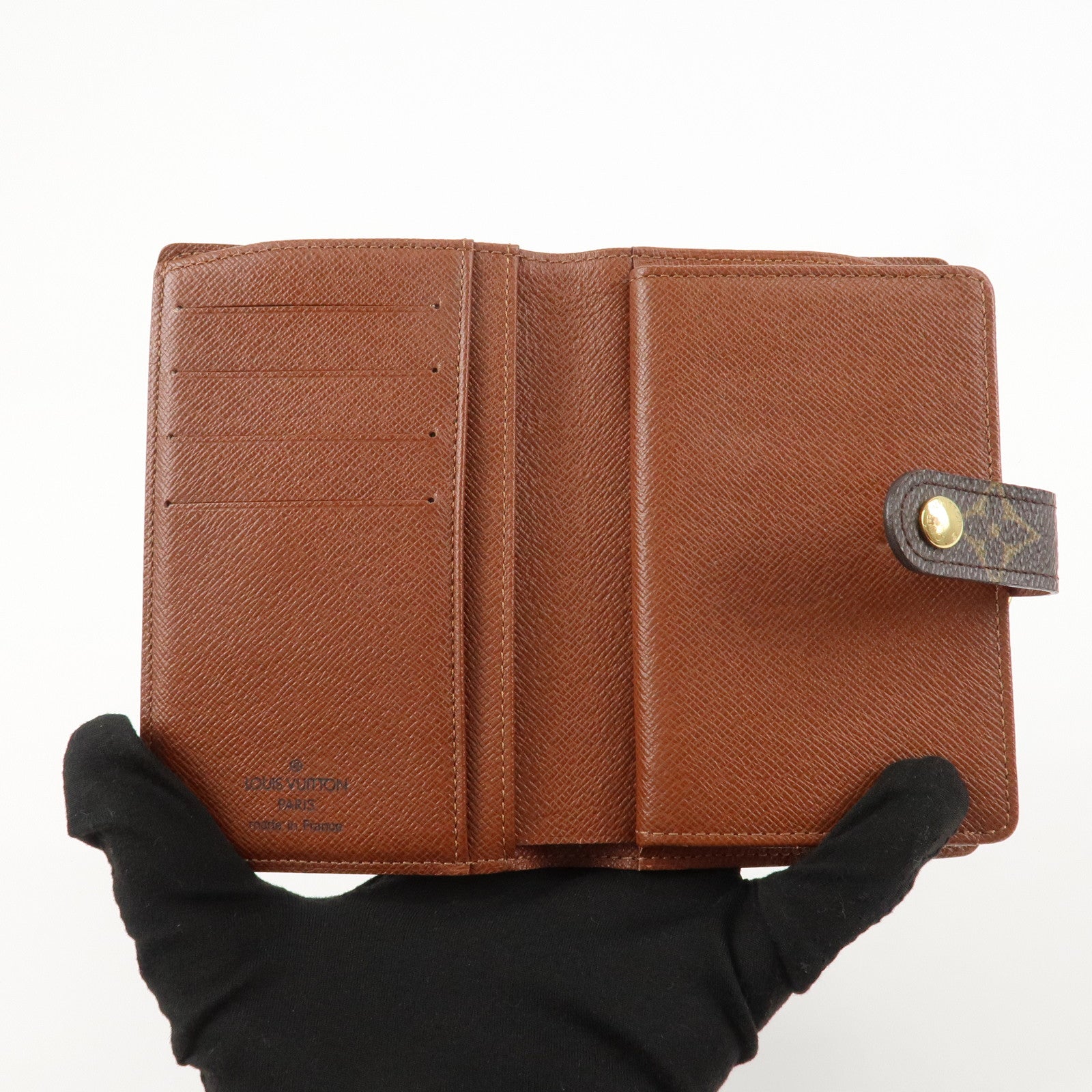 Louis Vuitton Monogram Porte Monnaie Billets Viennois Wallet M61663 Used