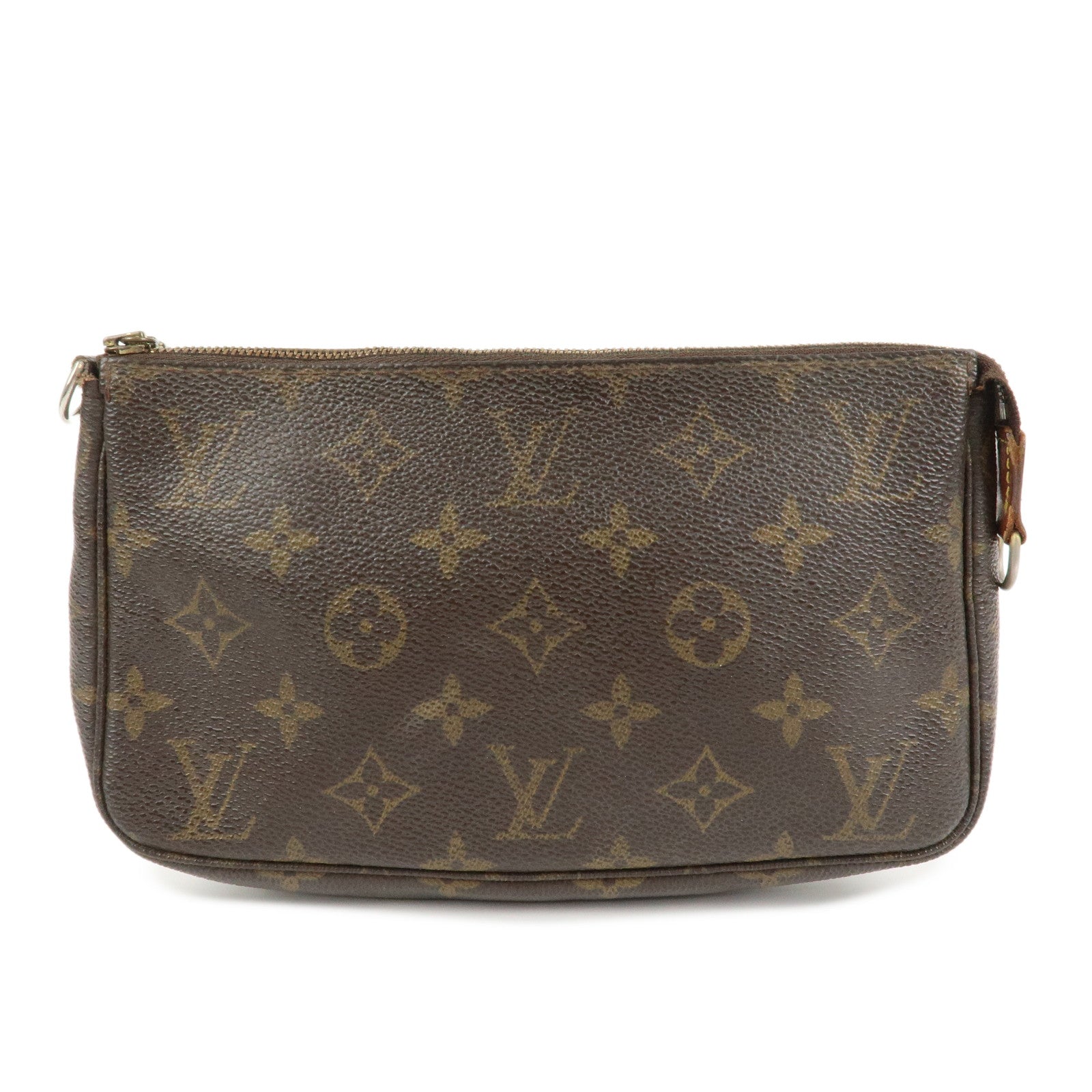 Louis Vuitton Monogram Pochette Accessoires Pouch Hand Bag M51980