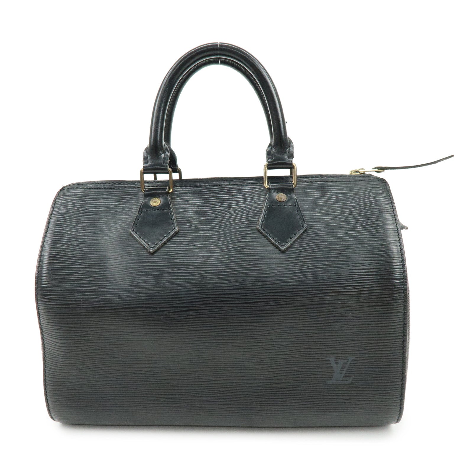 Louis Vuitton Epi Speedy 25 Boston Bag Hand Bag Noir Black M43012