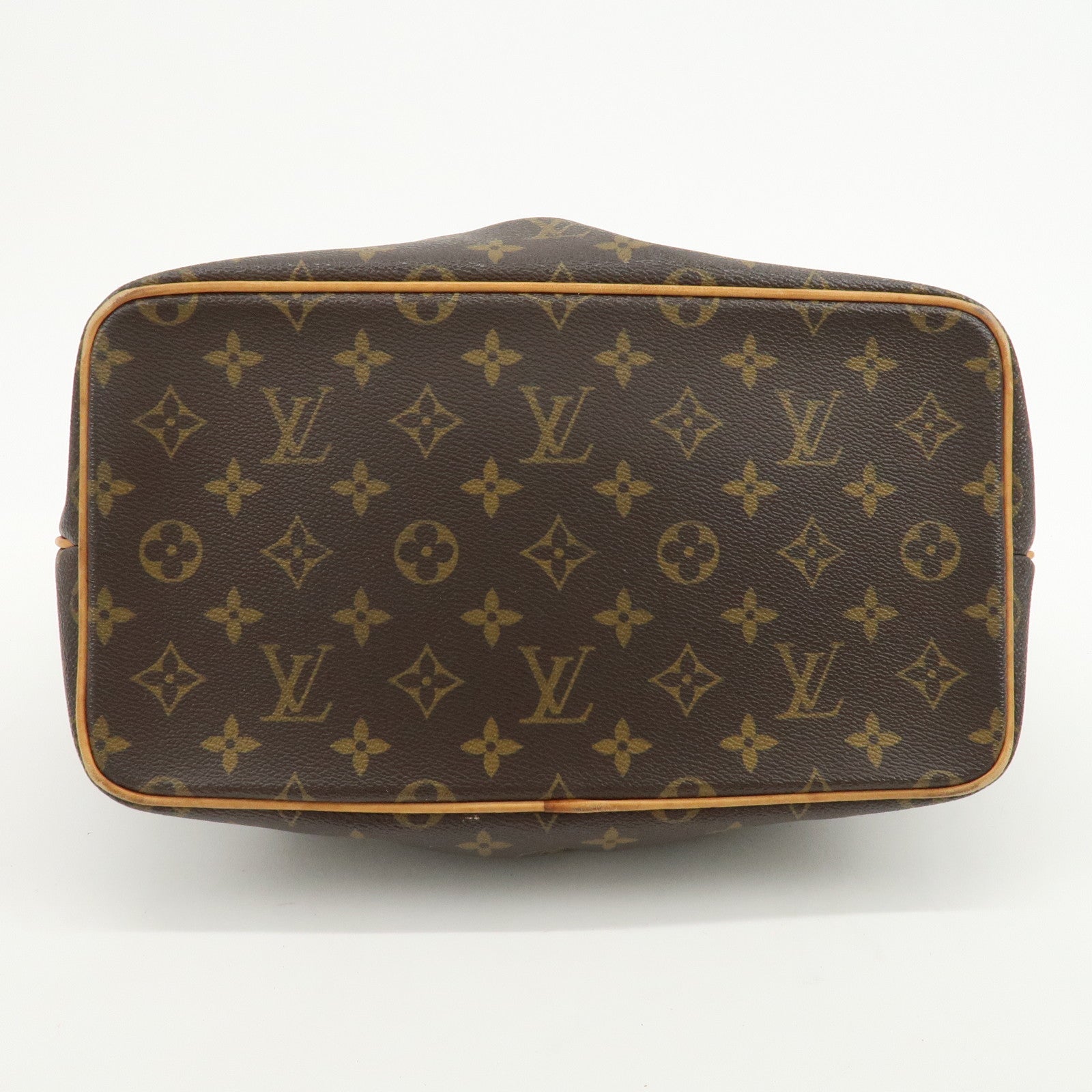 Louis Vuitton Monogram Palermo PM 2Way Hand Bag Brown M40145