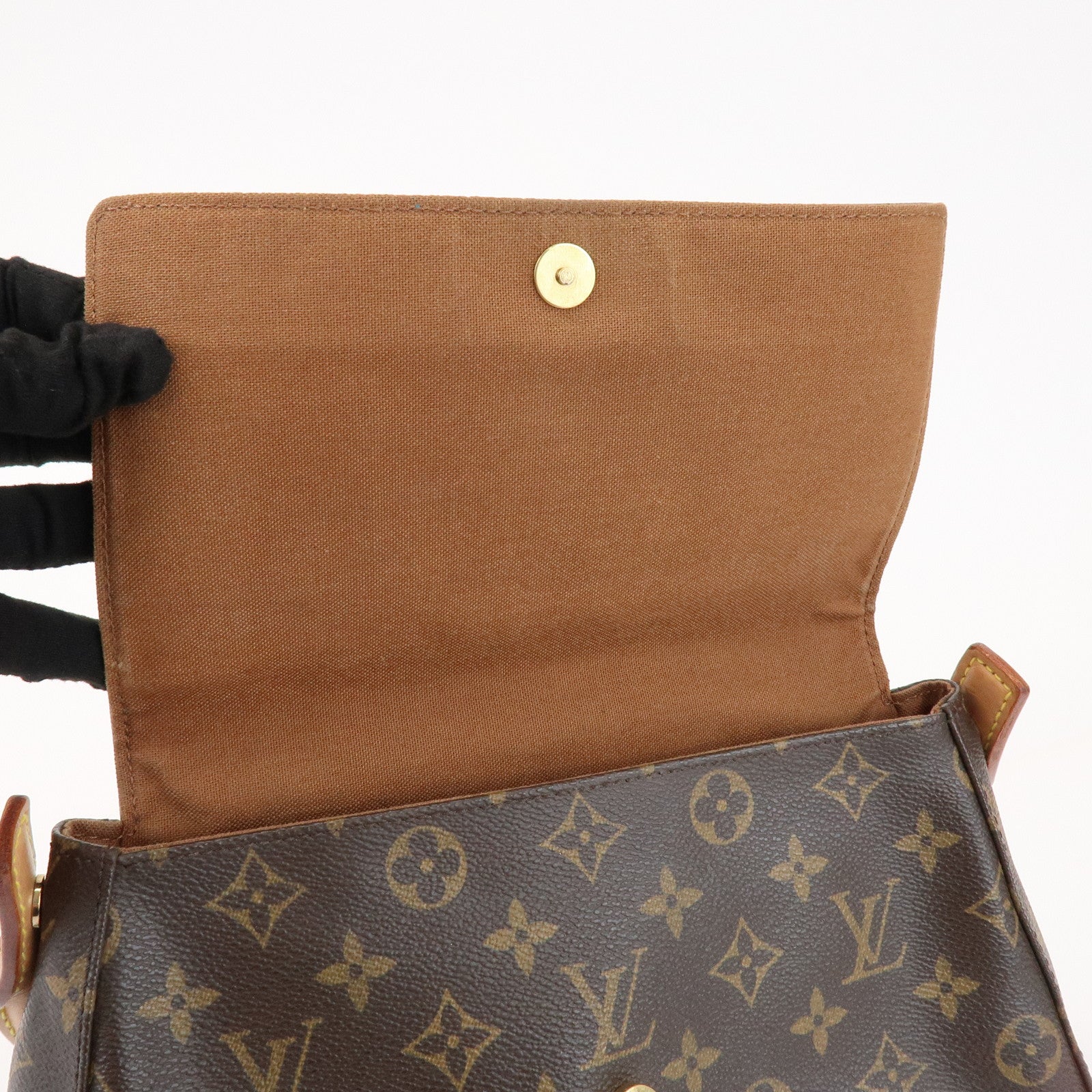 Louis Vuitton Monogram Mini Looping Shoulder Bag Brown M51147