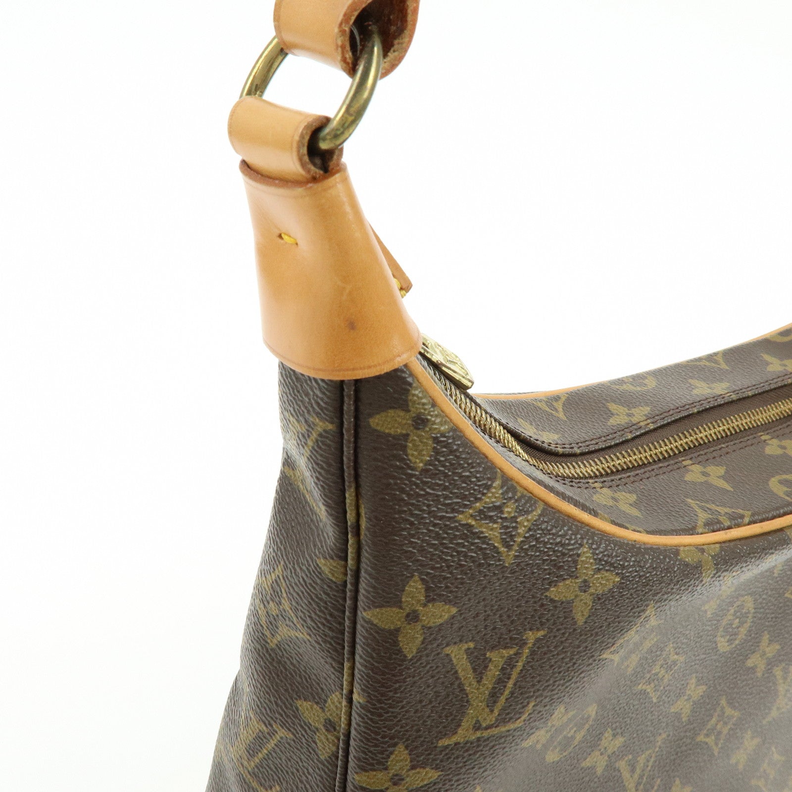 Louis Vuitton Monogram Boulogne 30 Shoulder Bag Brown M51265