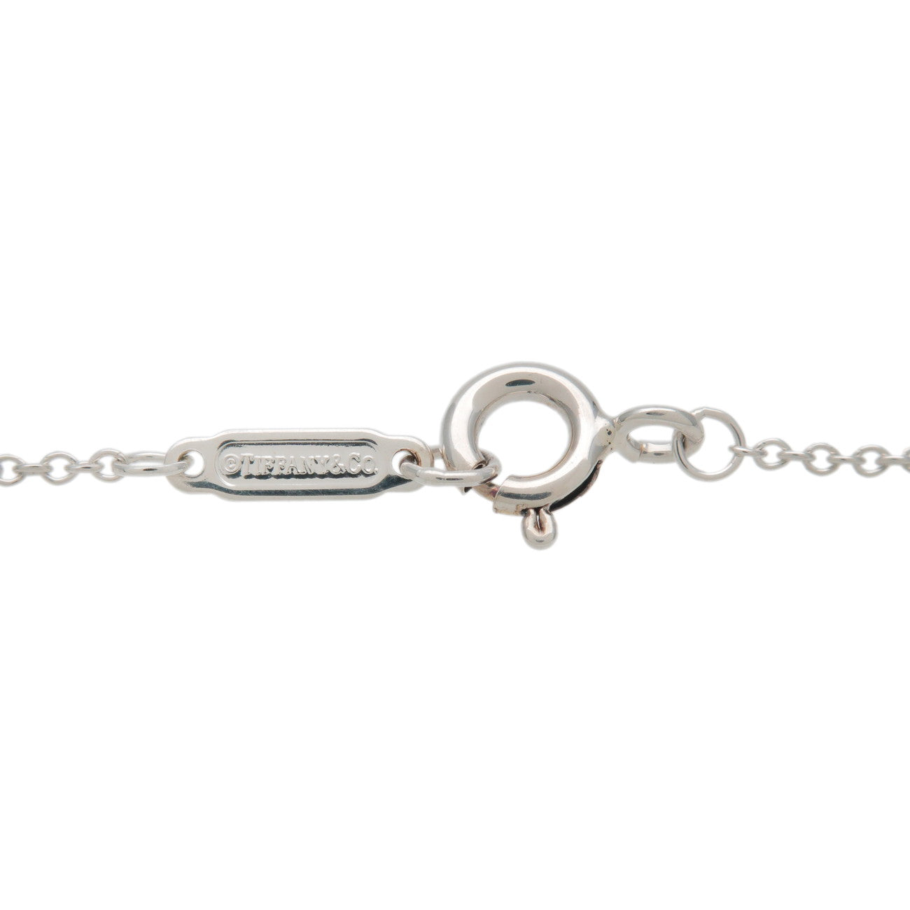 Tiffany & Co 1837 Interlocking Circle Necklace SV925 Silver