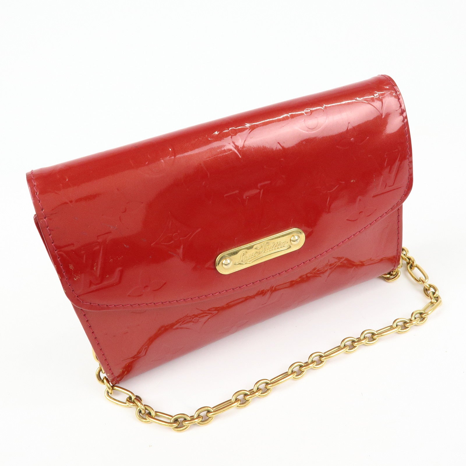 Louis Vuitton Monogram Vernis Belle Air Chain Shoulder Bag M93614