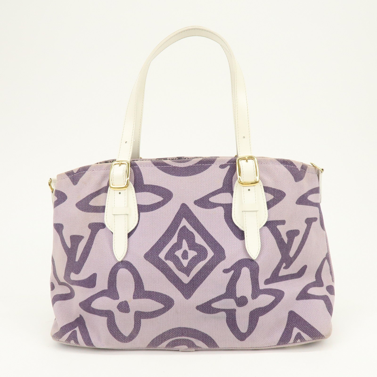 Louis Vuitton Cruise Line Tahitienne PM Canvas Tote Bag Lila M95680