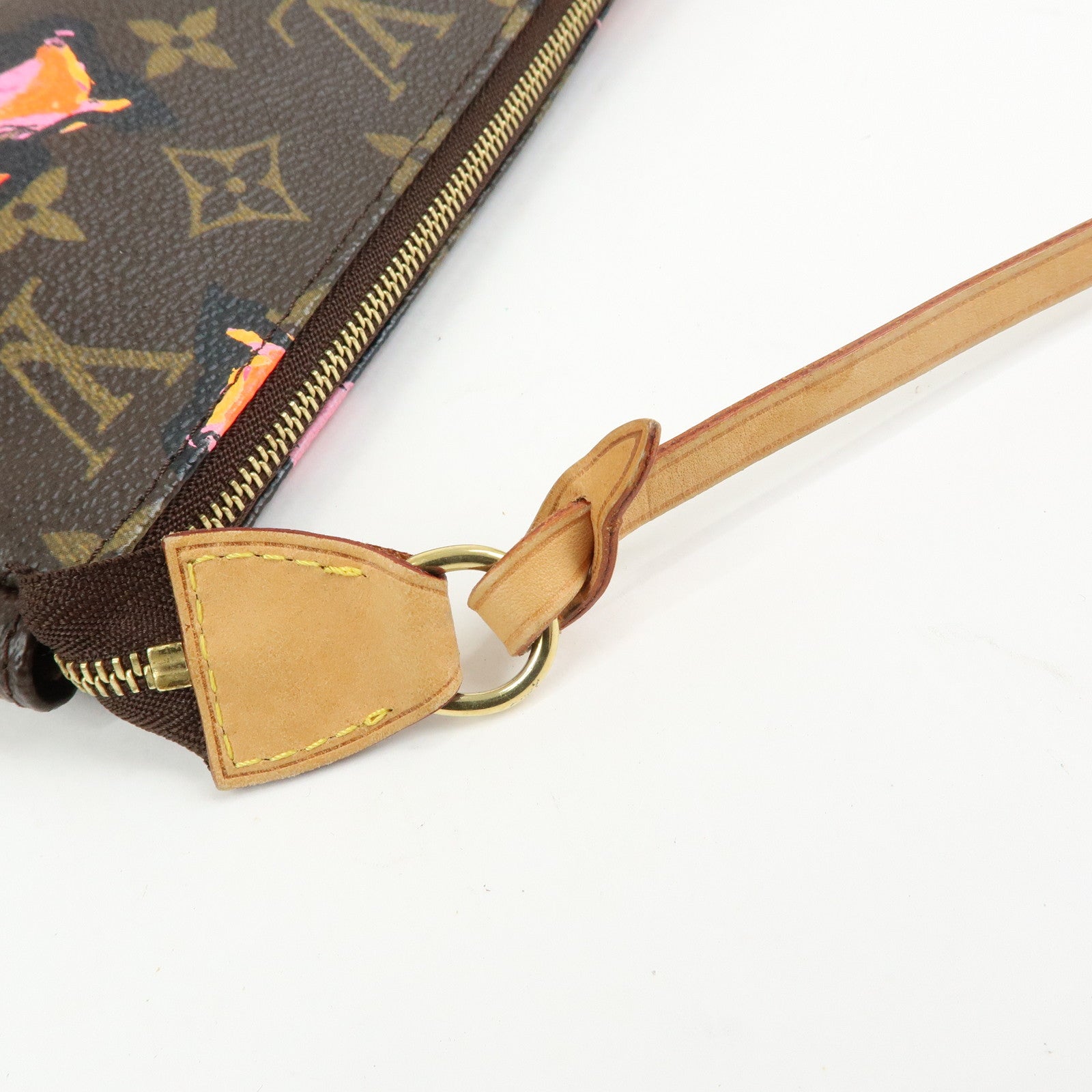 Louis Vuitton Monogram Rose Pochette Accessoires Pouch M48615