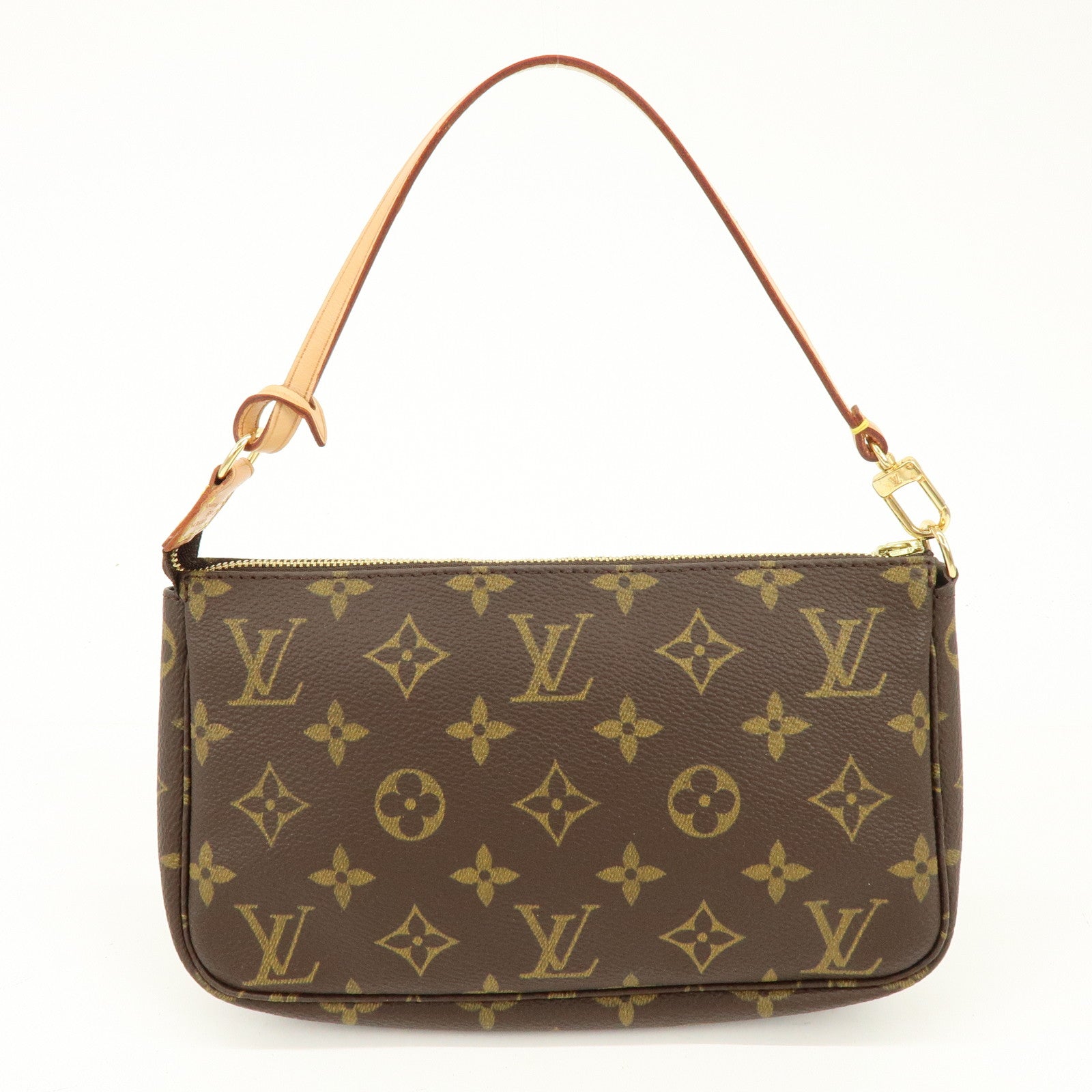 Louis Vuitton Monogram Pochette Accessoires Pouch Hand Bag M51980