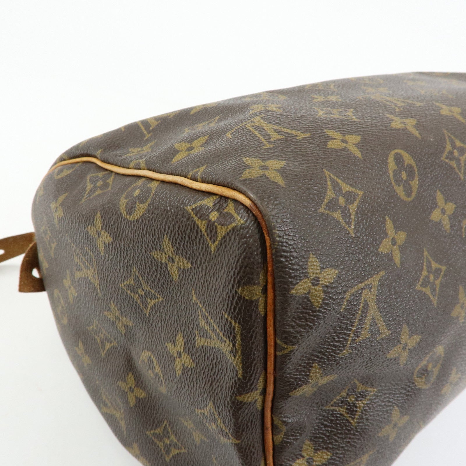 Louis Vuitton Monogram Speedy 30 Boston Bag Hand Bag Brown M41526