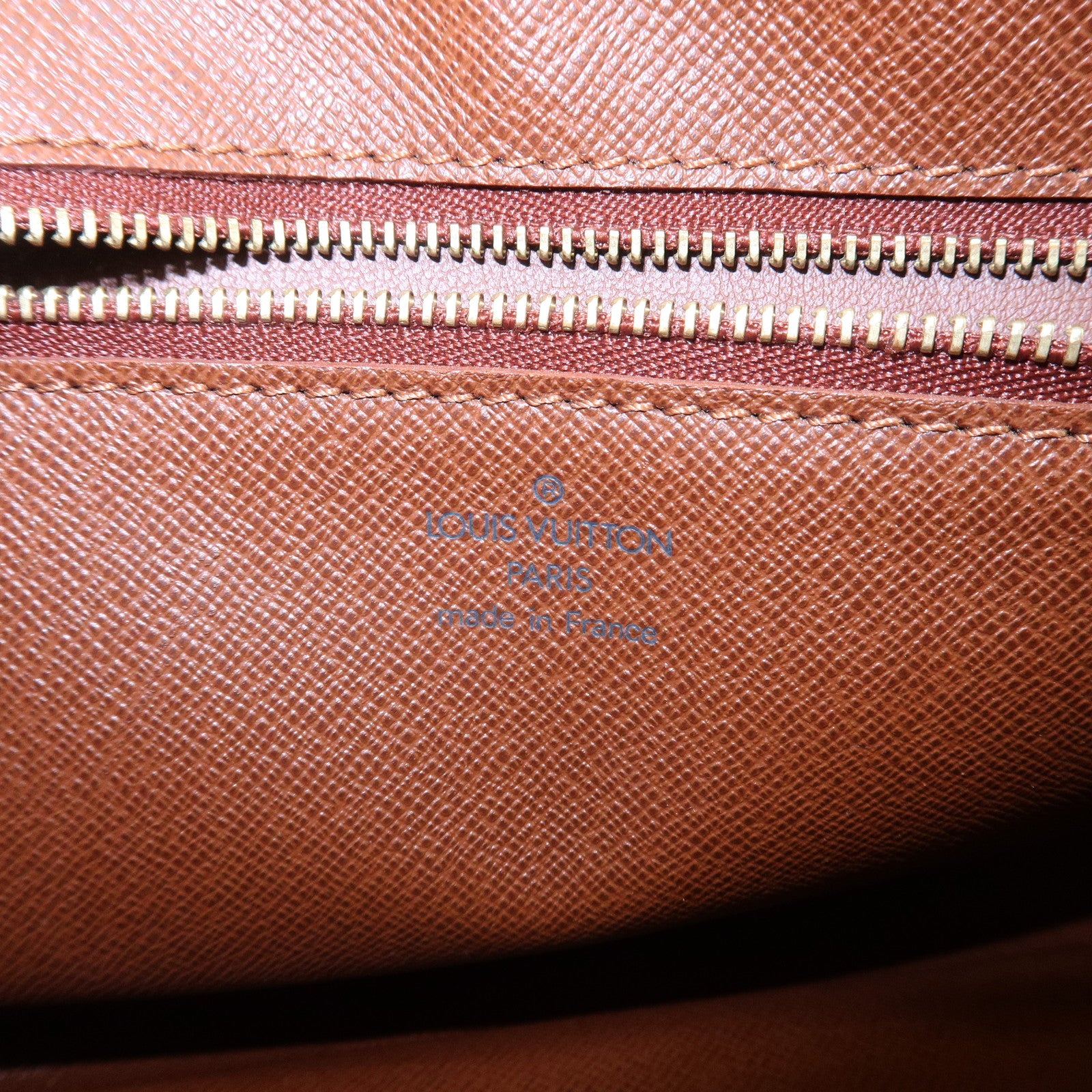 Louis Vuitton Monogram Marly Dragonne GM Clutch Bag Brown M51825