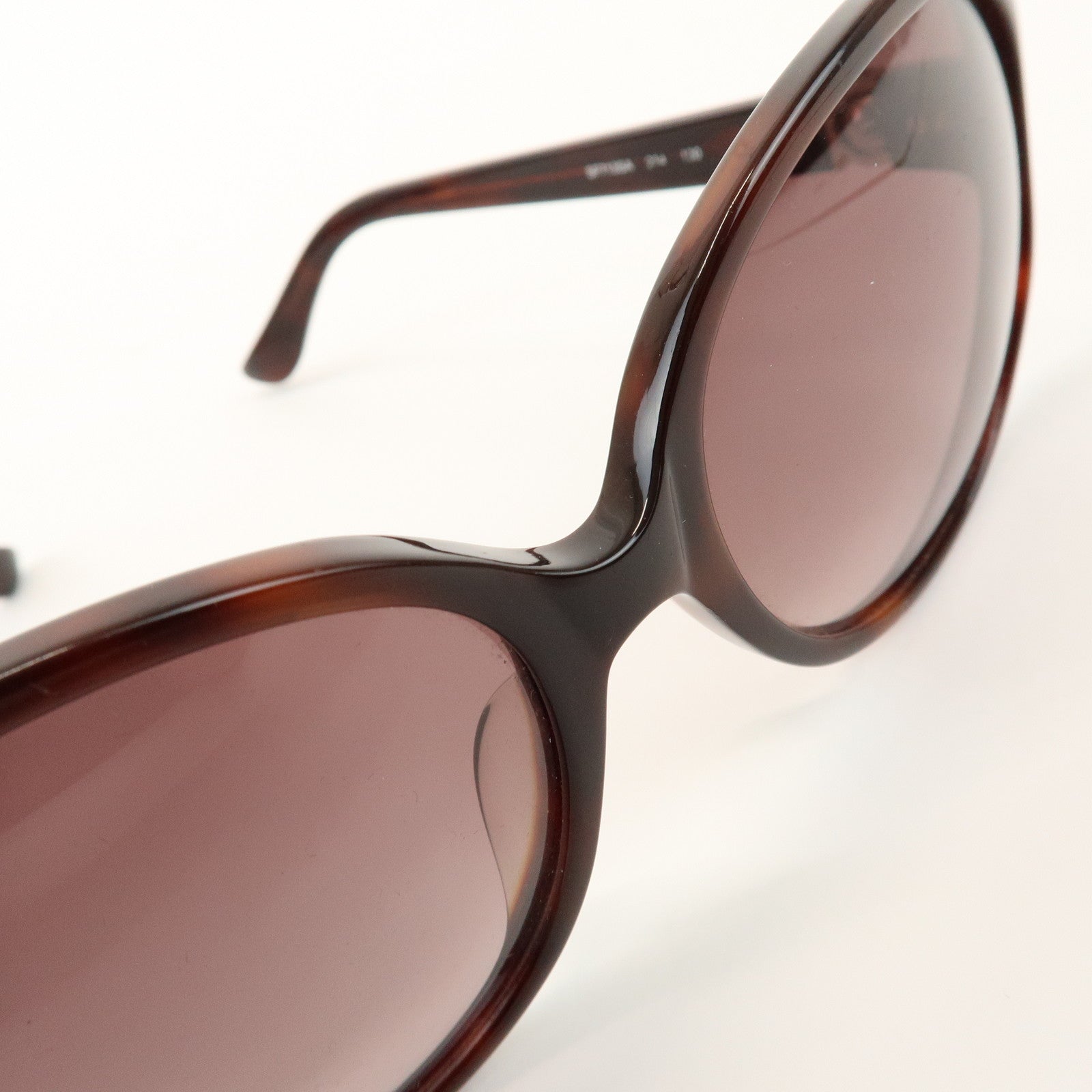 Ferragamo Gancini Plastic Sunglasses Brown SF713SA 214 130