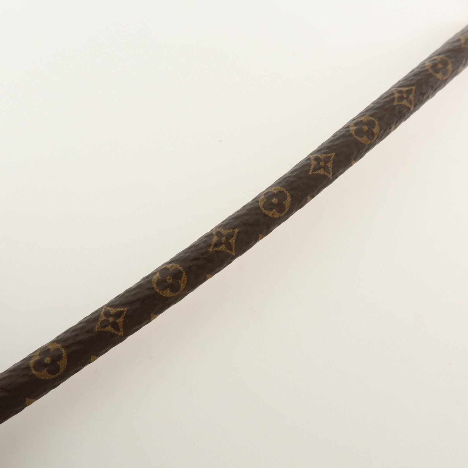 Louis Vuitton Monogram Say Yes Canvas Bracelet #19 Brown M6758