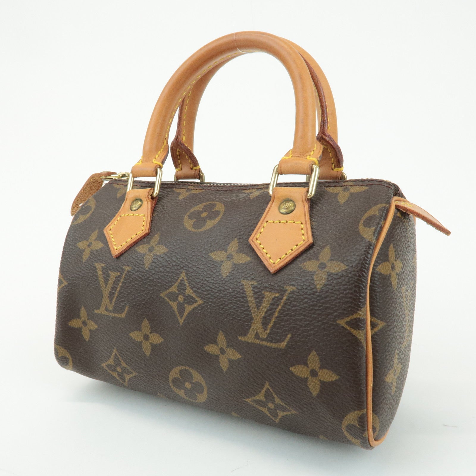 Louis Vuitton Monogram Mini Speedy Hand Bag M41534 Used