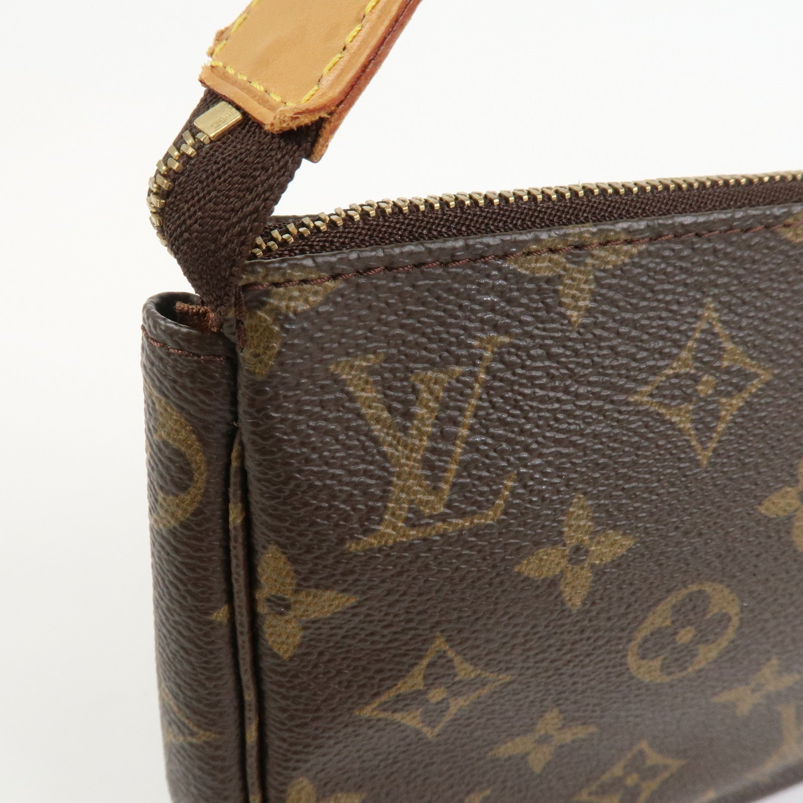 Louis Vuitton Monogram Pochette Accessoires Pouch Hand Bag M51980