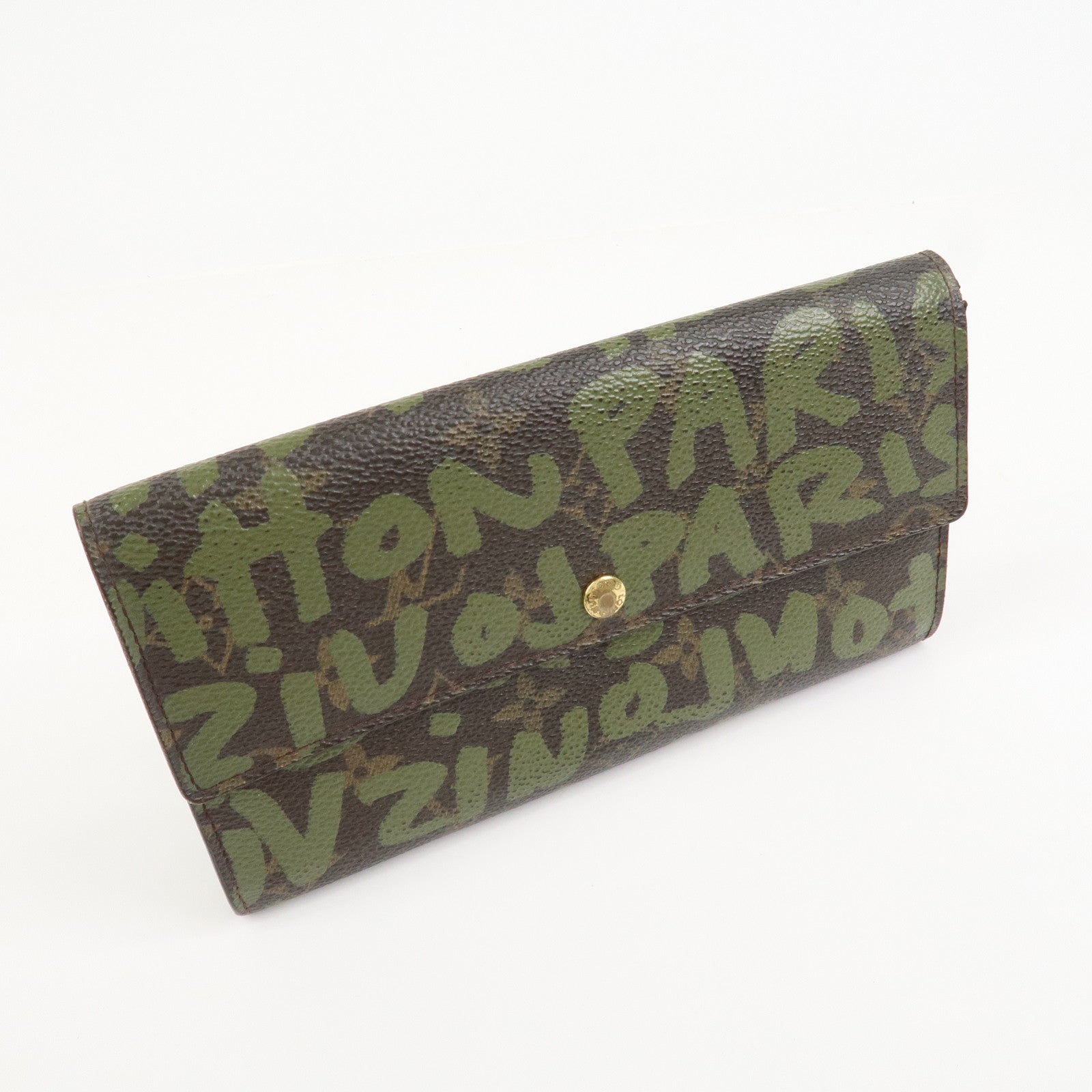 Louis Vuitton Monogram Graffiti Portefeuille Sarah Wallet M92188