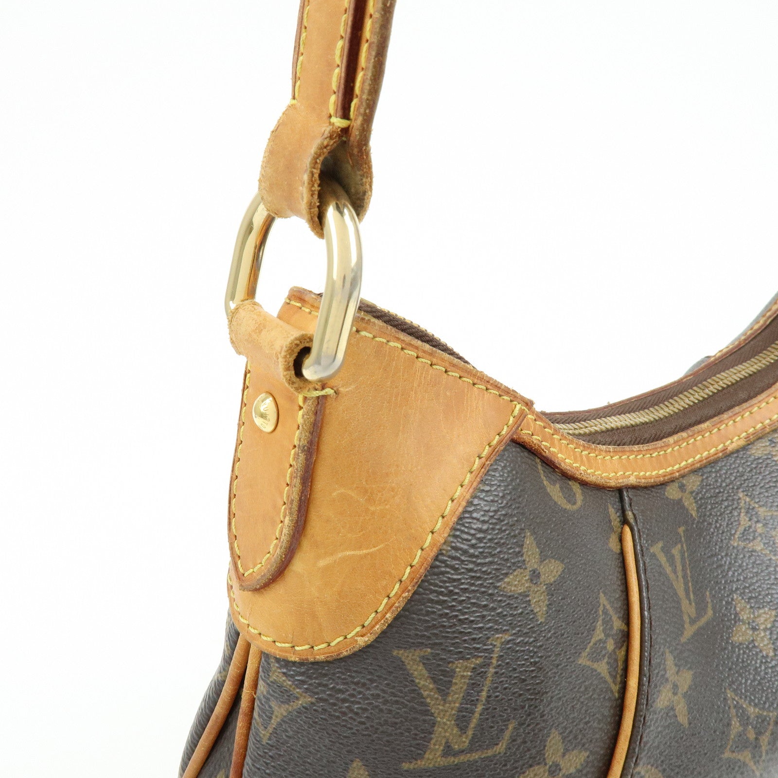 Louis Vuitton Monogram Thames PM Shoulder Bag Hand Bag Brown M56384