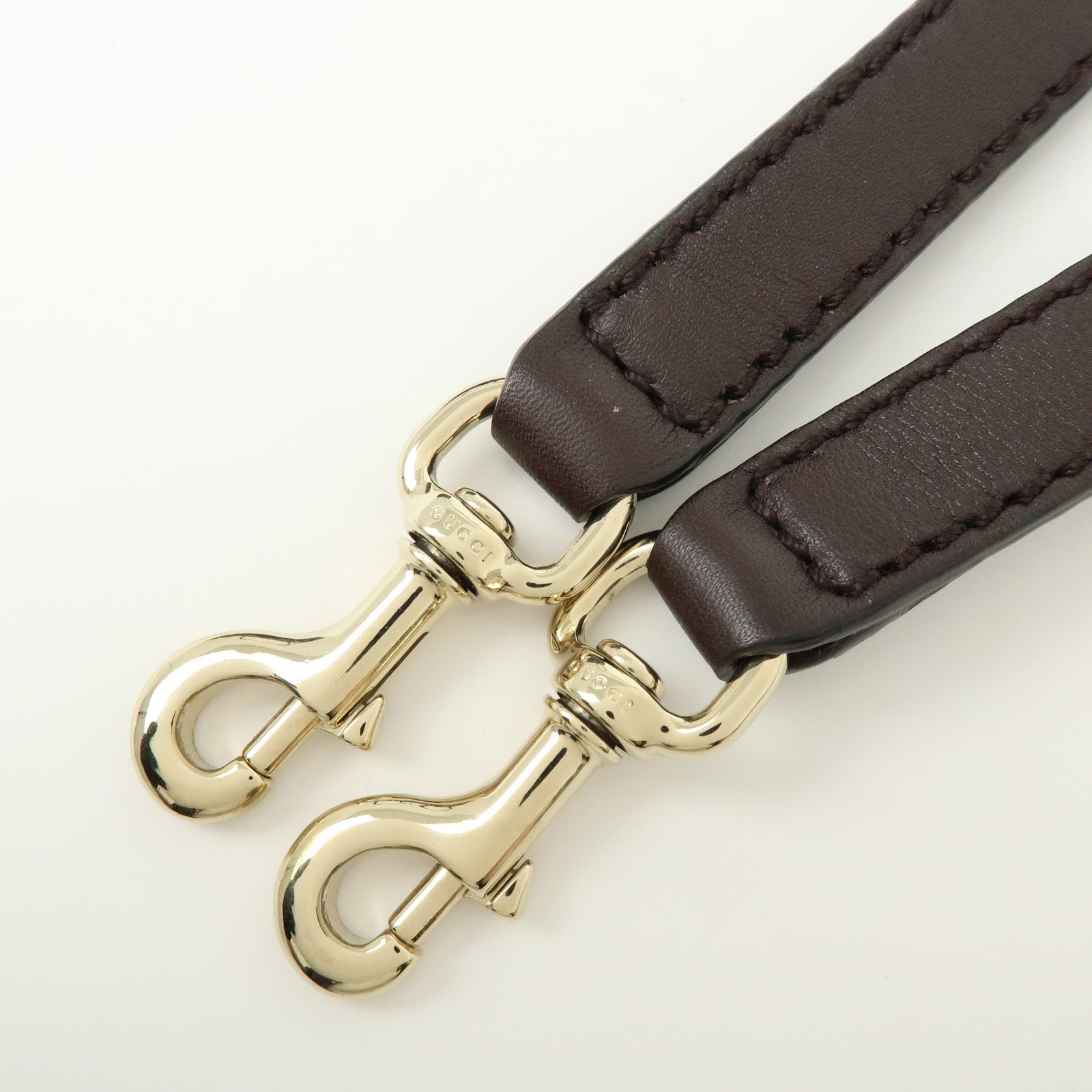 GUCCI Sukey Interlocking G Guccissima Leather 2WAY Bag Brown 223974