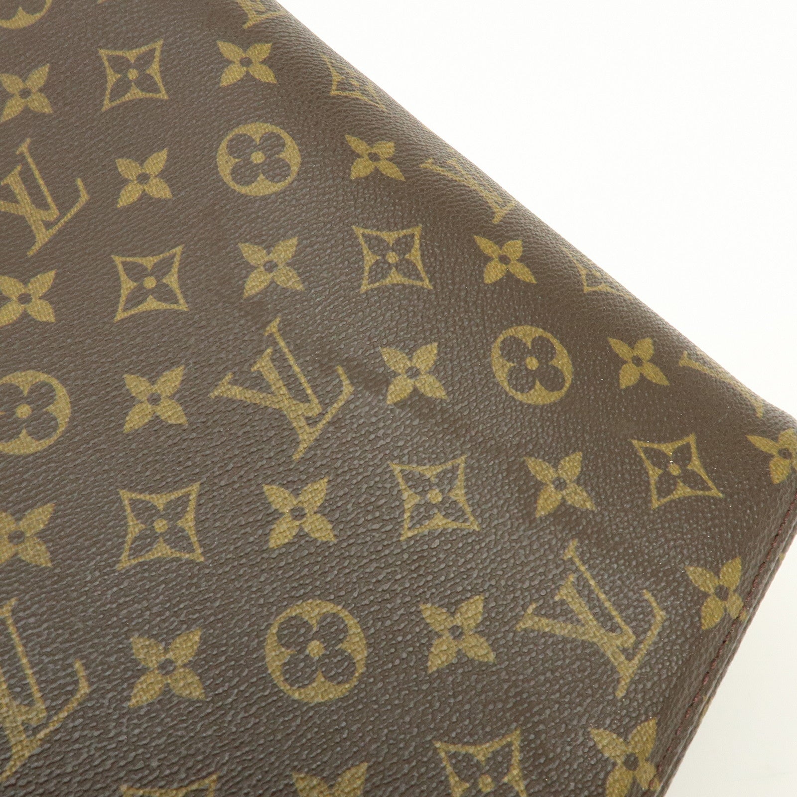 Louis Vuitton Monogram Luco Tote Bag Shoulder Bag Brown M51155