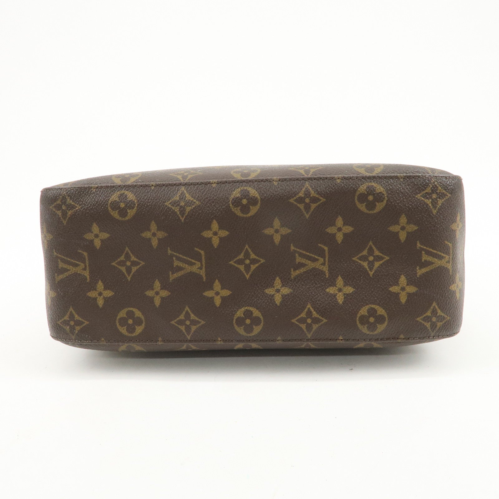Louis Vuitton Monogram Looping GM Shoulder Bag Brown M51145