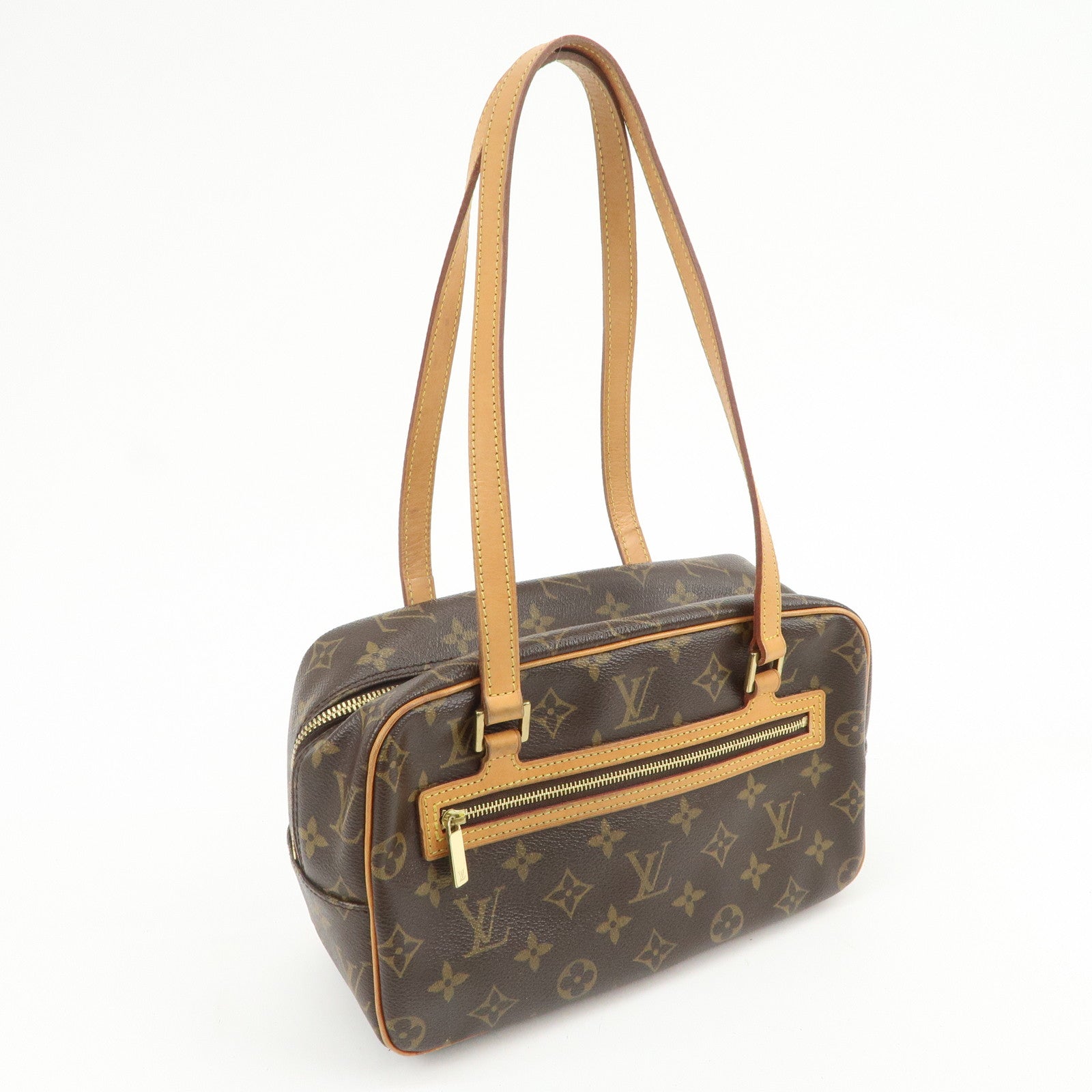 Louis Vuitton Monogram Cite MM Shoulder Bag Hand Bag M51182