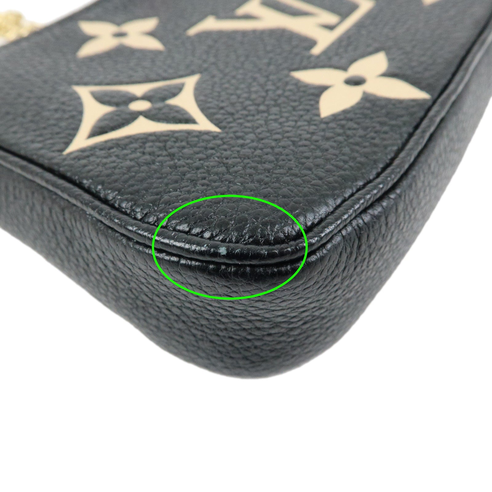Louis Vuitton Bi-Color Monogram Empreinte Mini Pochette Accessoires