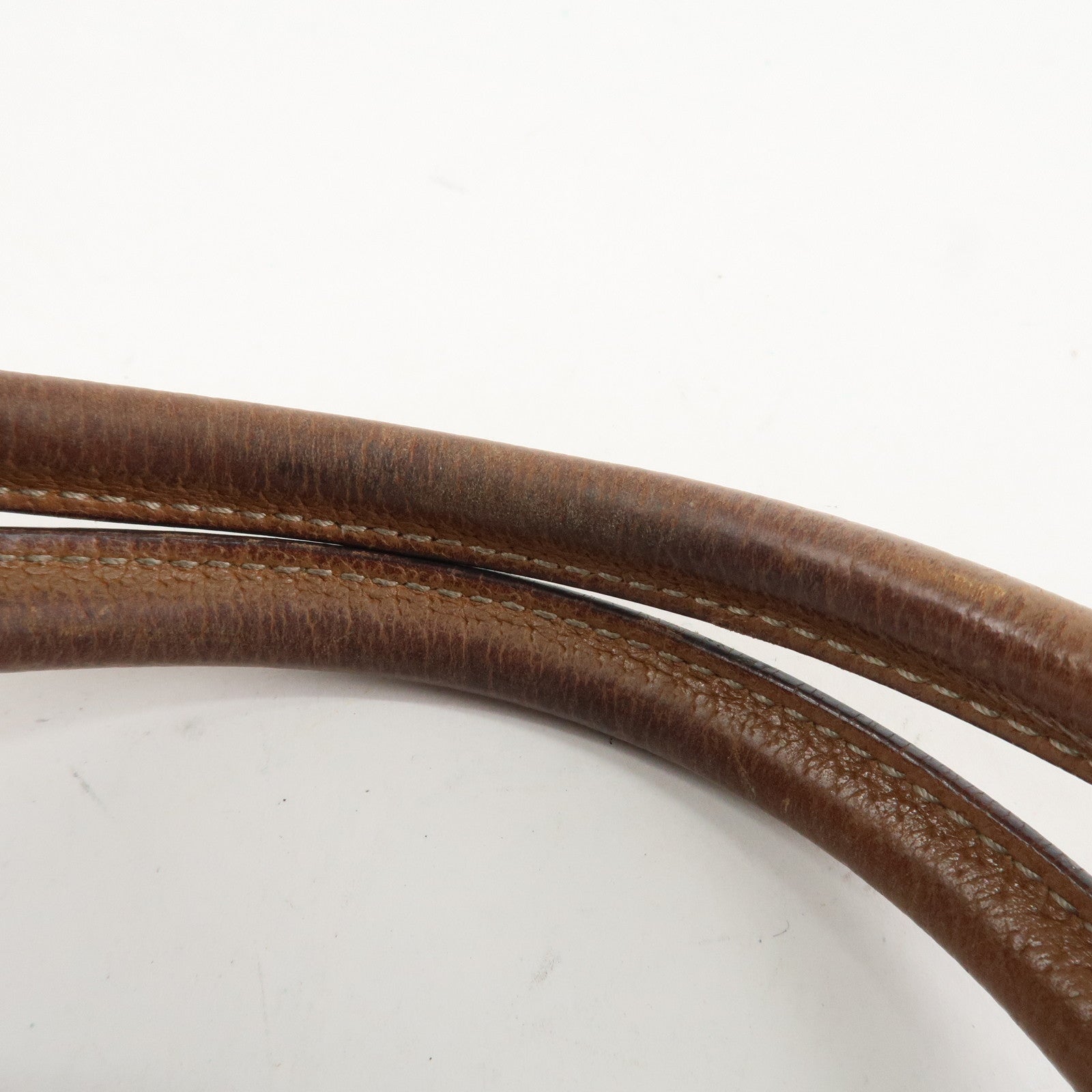 GUCCI New Jackey GG Canvas Leather Shoulder Bag Brown 124407 Used