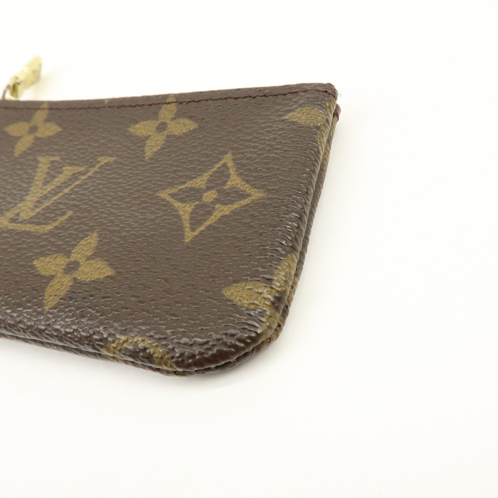 Louis Vuitton Monogram Pochette Cles Coin Case Key Case M62650