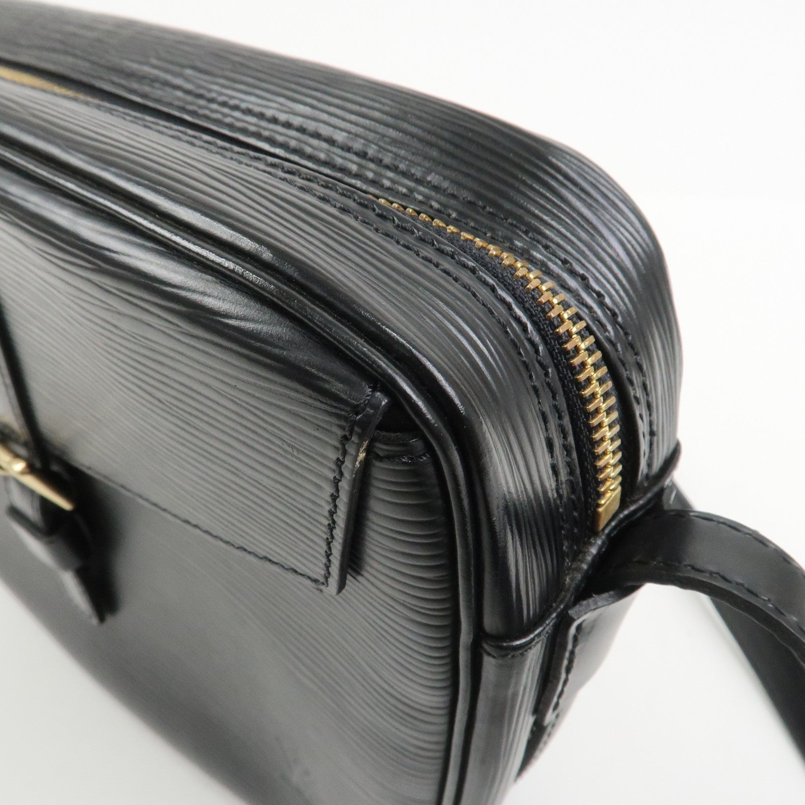 Louis Vuitton Epi Jeune Fille Shoulder Bag Noir M52152