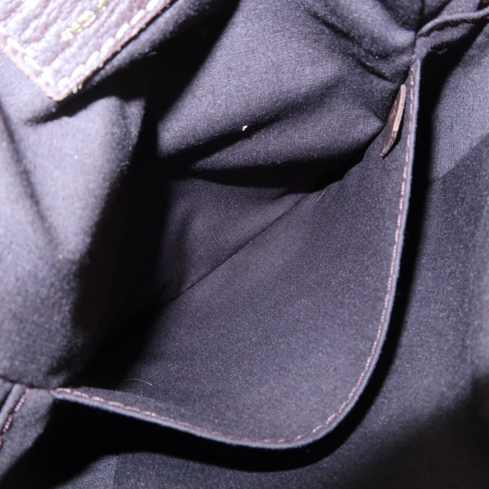 Louis Vuitton Monogram Mini Lin Danube Shoulder Bag Brown M95228