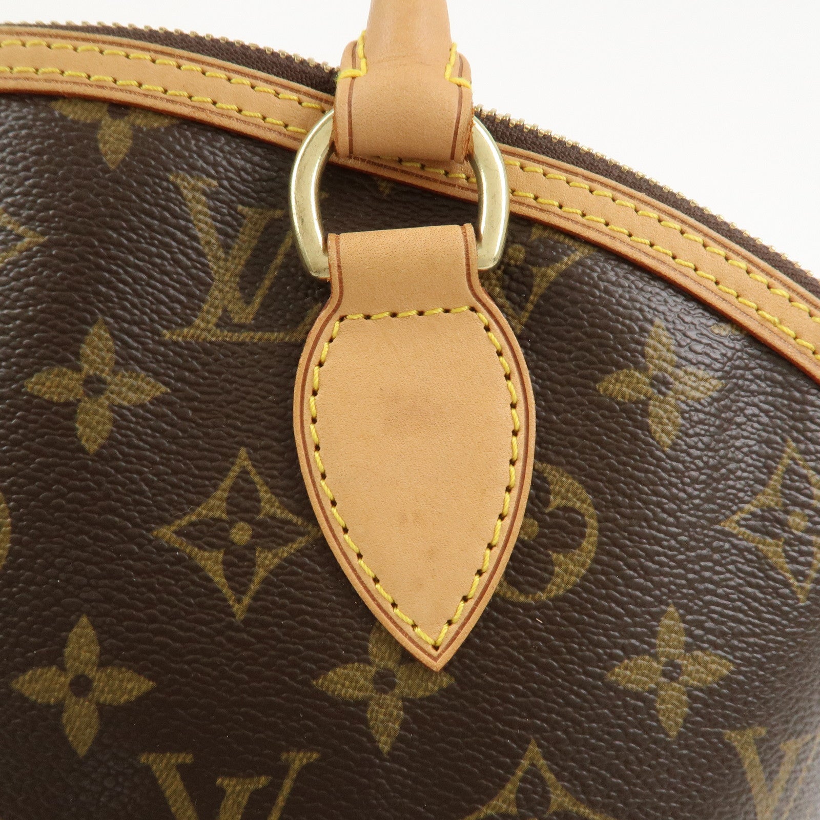 Louis Vuitton Monogram Lockit PM Hand Bag Tote Bag Brown M40102