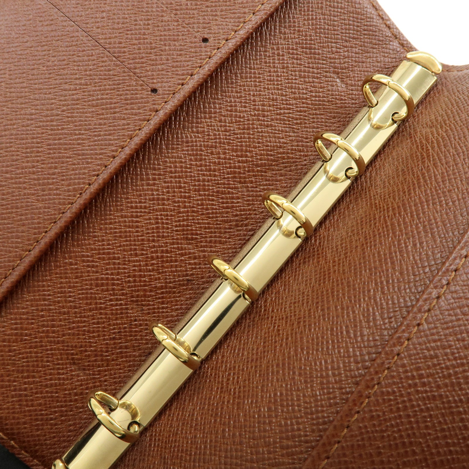 Louis Vuitton Monogram Agenda PM Planner Cover Brown R20005
