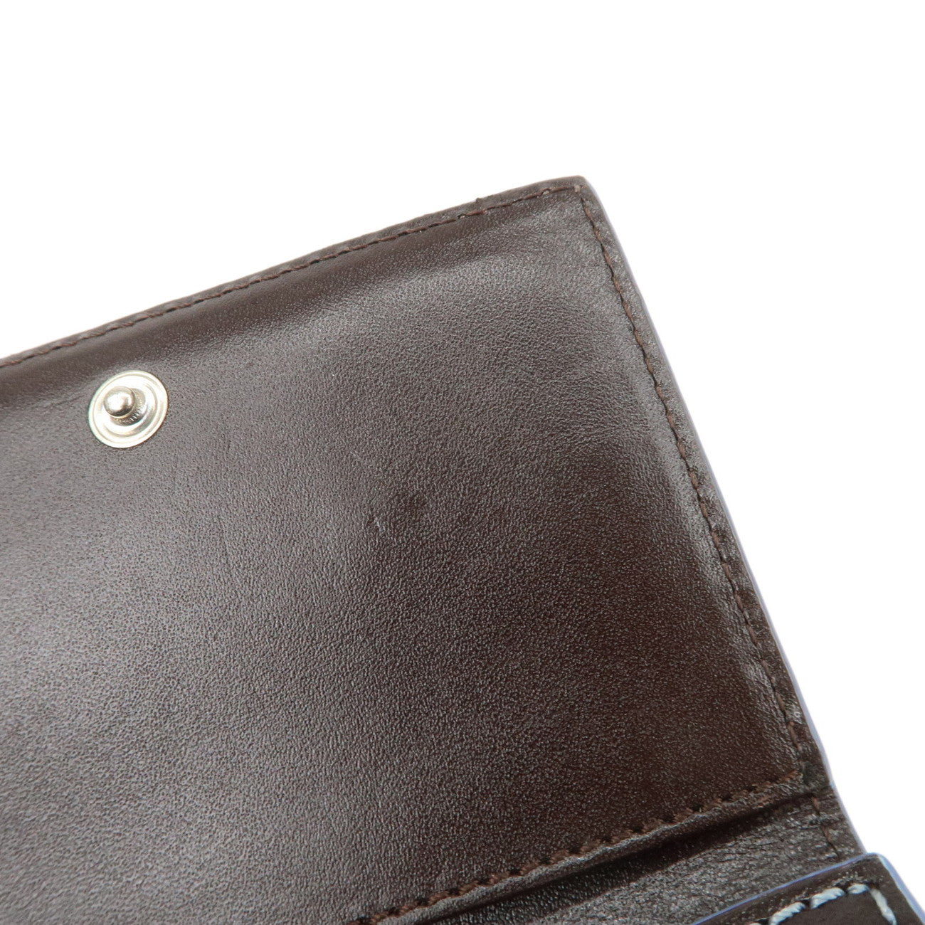 LOEWE Anagram Fragment Case Card Case Card Holder Navy