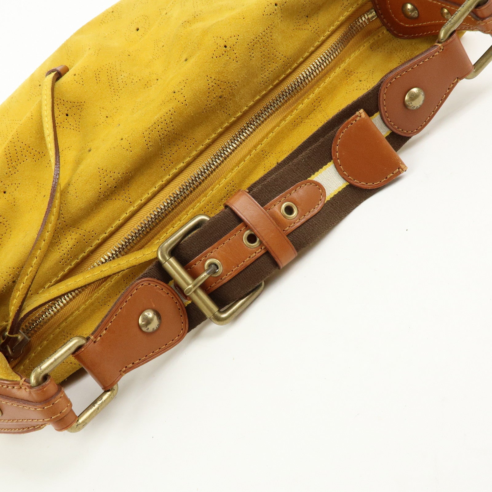 Louis Vuitton Monogram Mahina Onata GM Shoulder Bag Yellow M95118