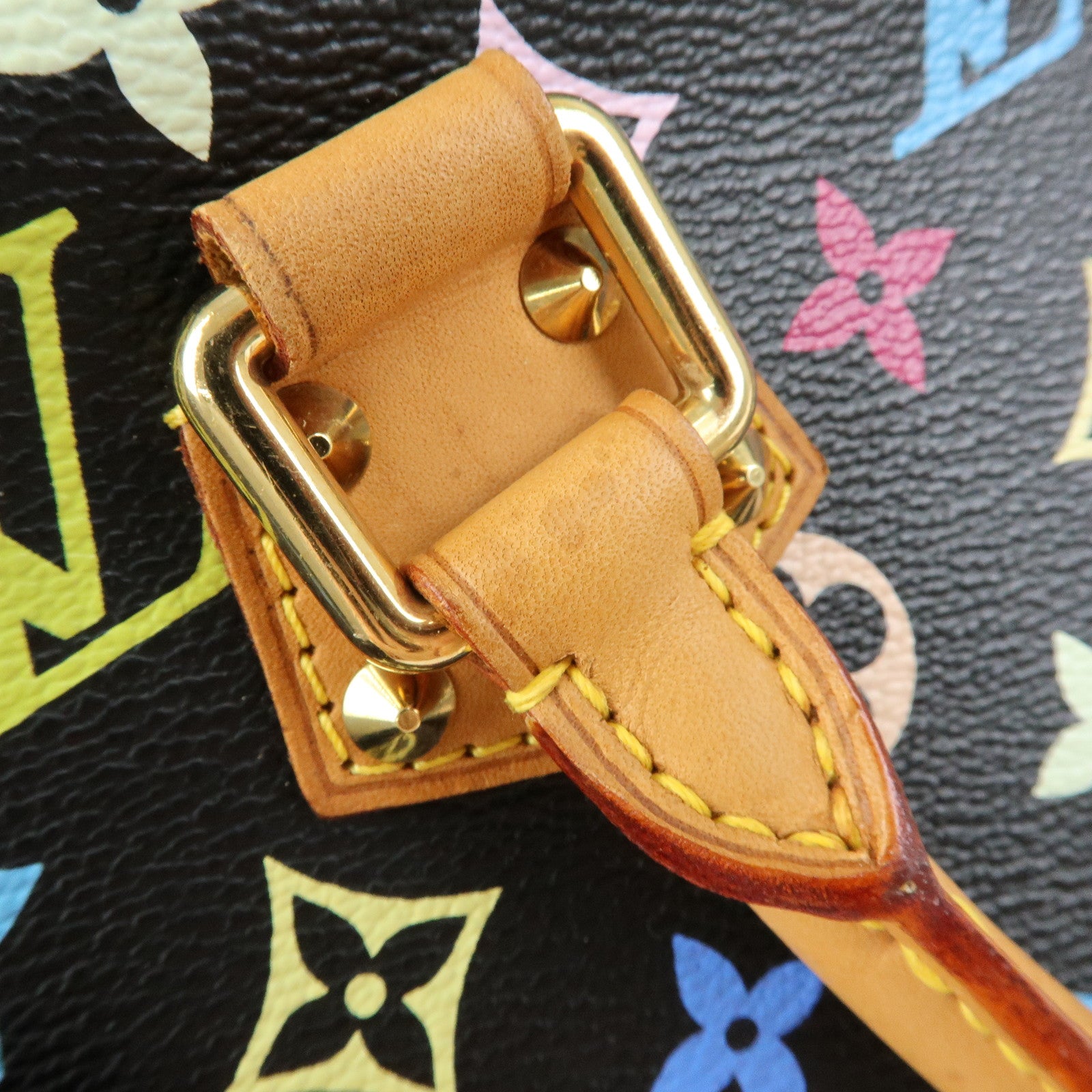 Louis Vuitton Monogram Trouville Multicolor Hand Bag Noir M92662