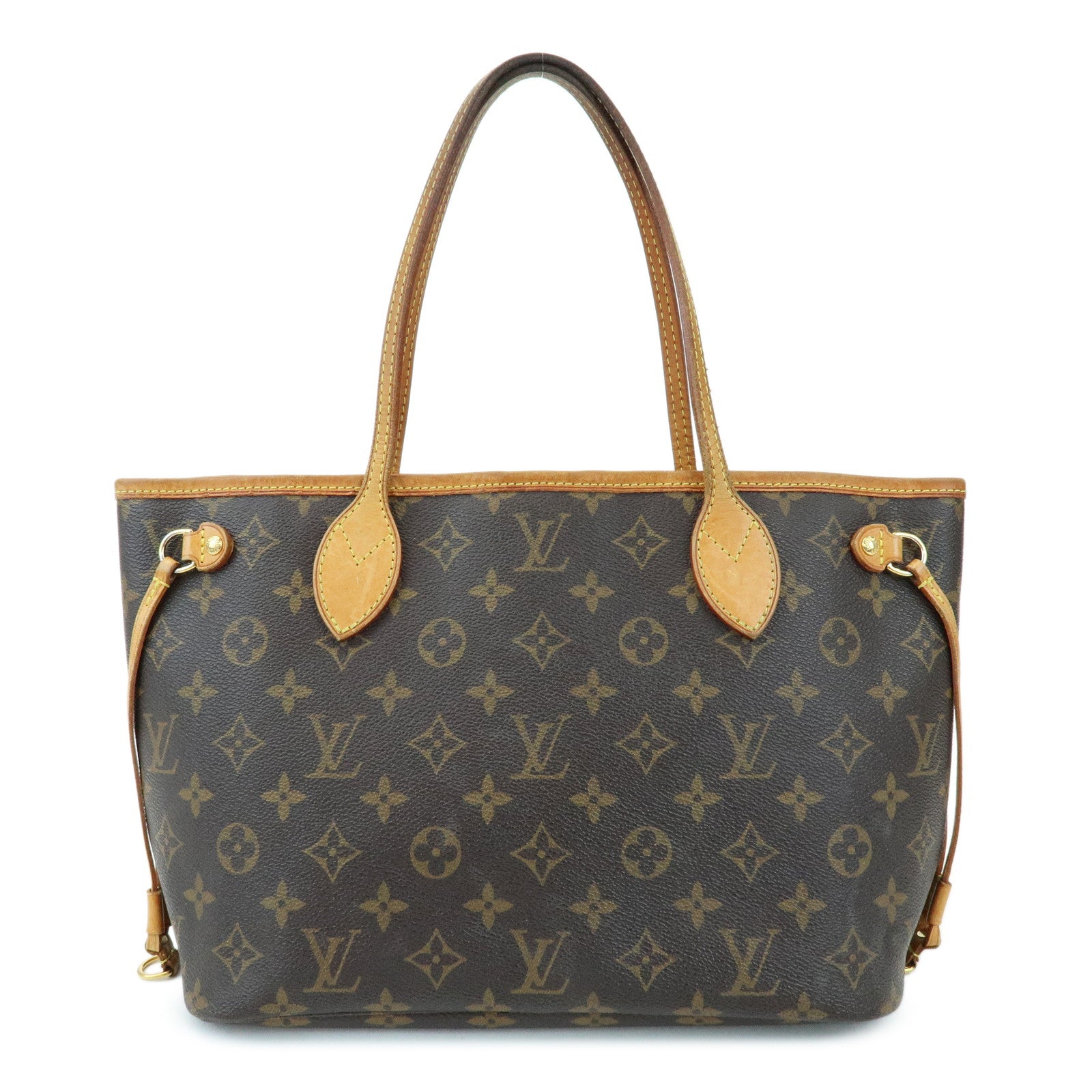Louis Vuitton Monogram Neverfull PM Tote Bag Hand Bag M40155