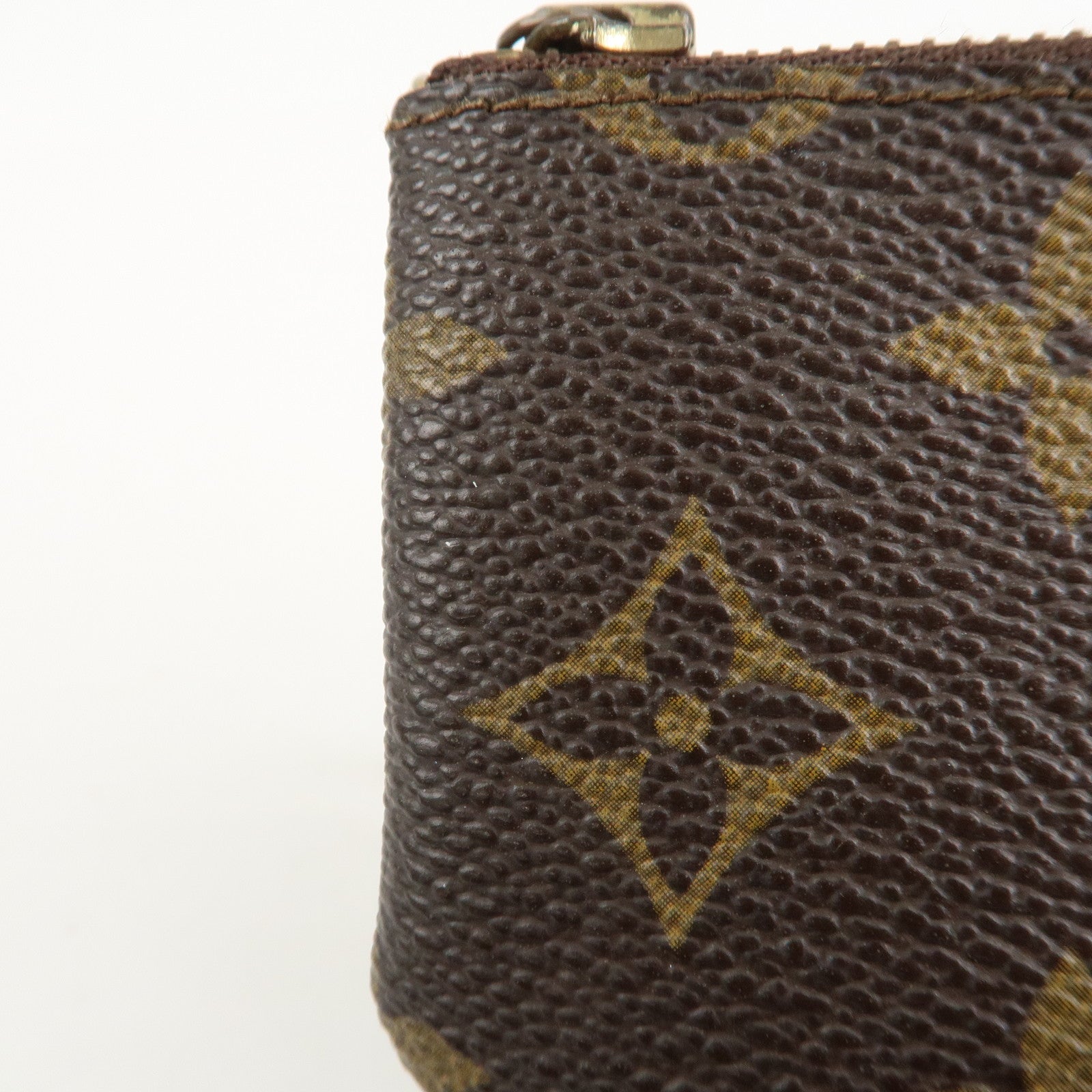 Louis Vuitton Monogram Pochette Cles Coin Case Key Case M62650 Used