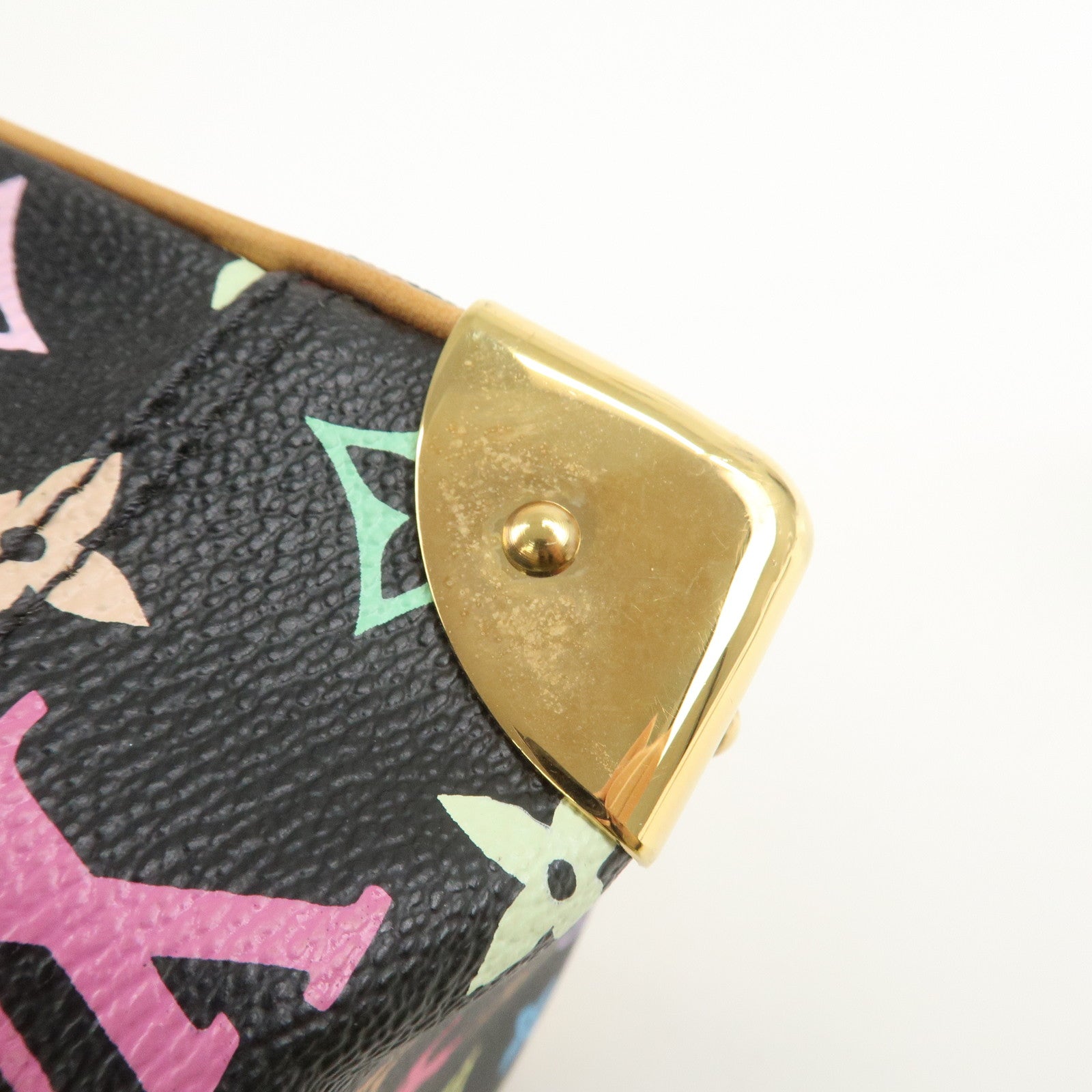 Louis Vuitton Monogram Multicolor Trouville Hand Bag Noir M92662