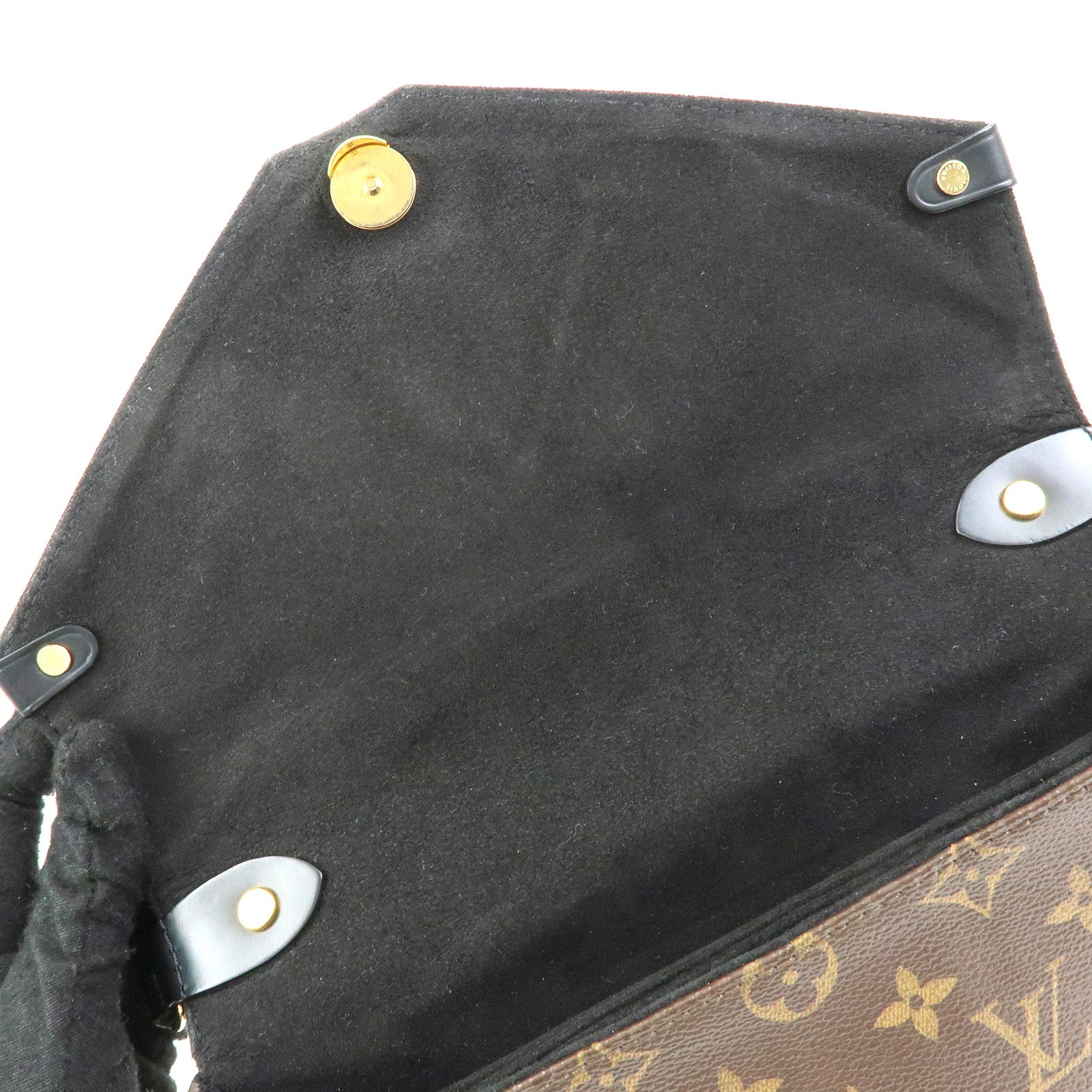 Louis Vuitton Monogram Epi Saint Michel Shoulder Brown Noir M44030