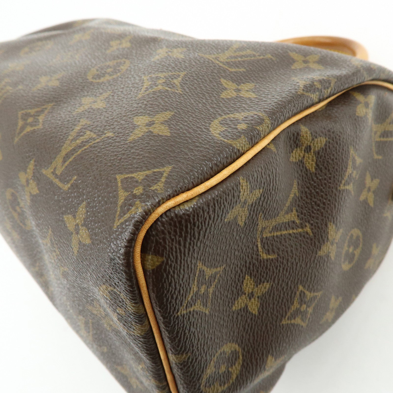 Louis Vuitton Monogram Speedy 25 Boston Bag Hand Bag Brown M41528