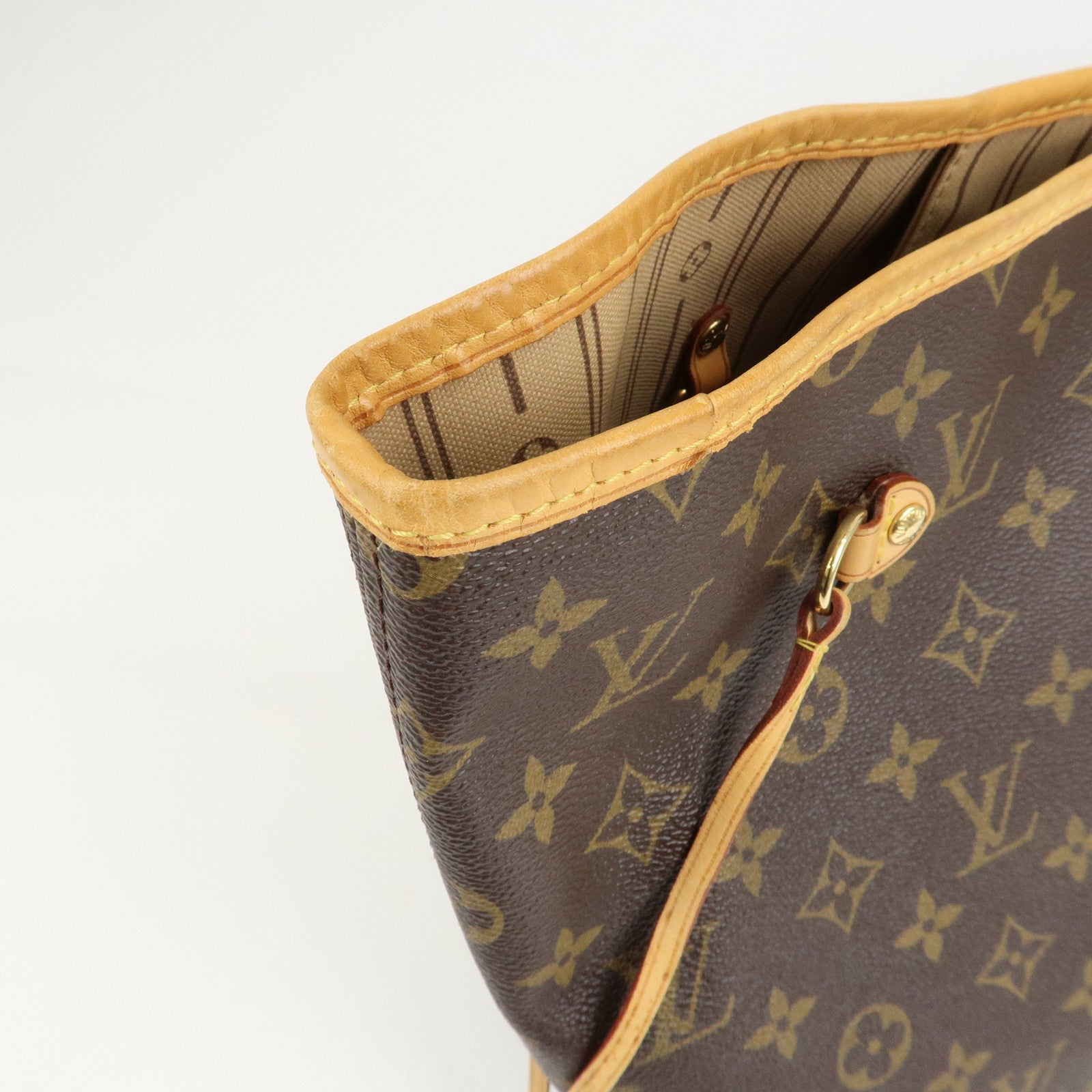 Louis Vuitton Monogram Neverfull GM Tote Bag Brown M40157