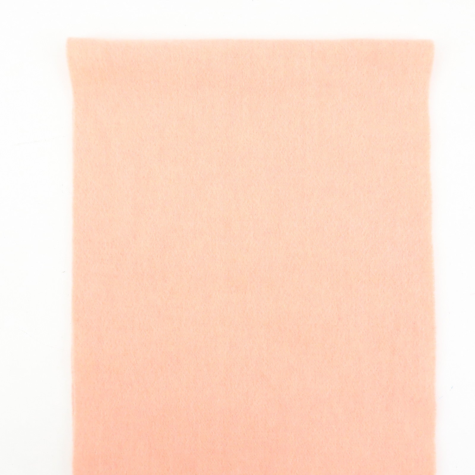 Chloe Cashmere 100% Stole Logo Embroidered Fringe Scarf Pink