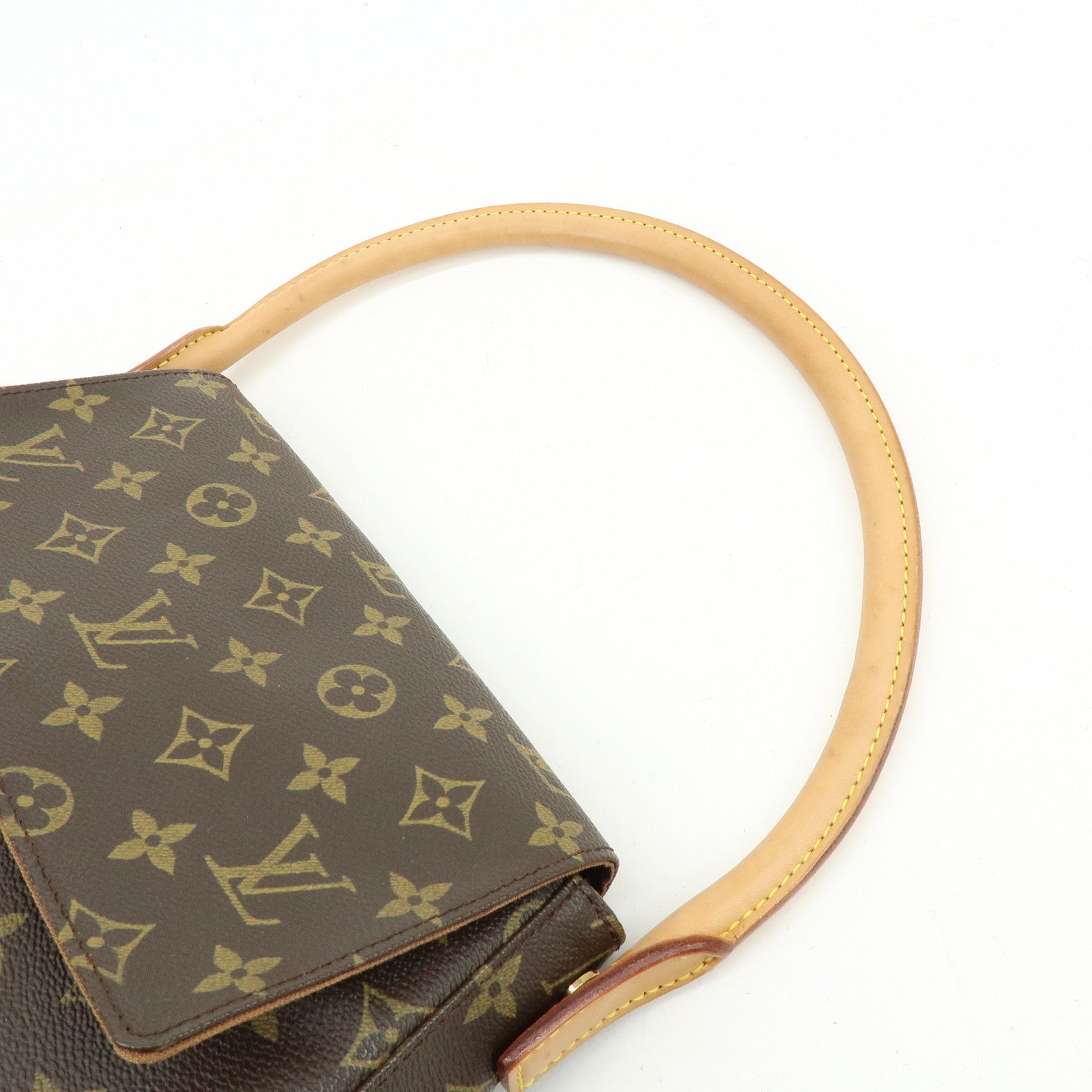 Louis Vuitton Monogram Mini Looping Shoulder Bag Brown M51147