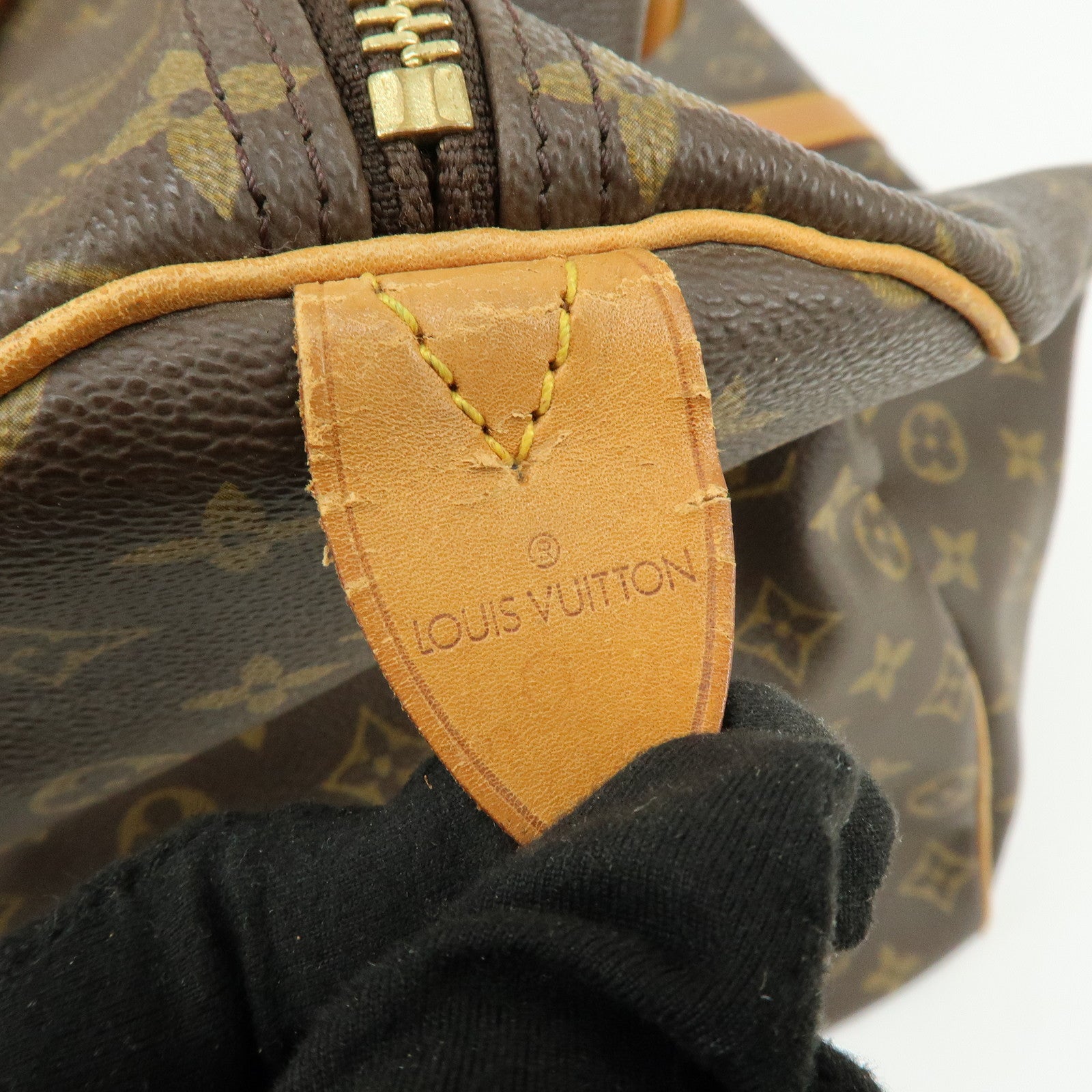 Louis Vuitton Monogram Keep All 60 Boston Bag Brown M41422