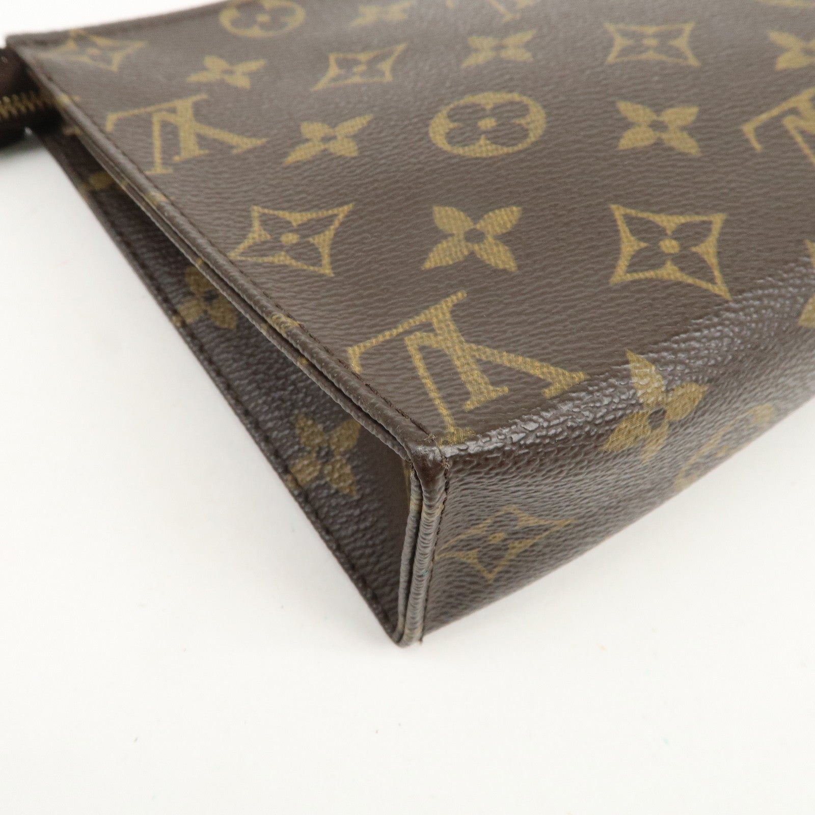 Louis Vuitton Monogram Poche Toilette 19 Clutch Bag Pouch M47544