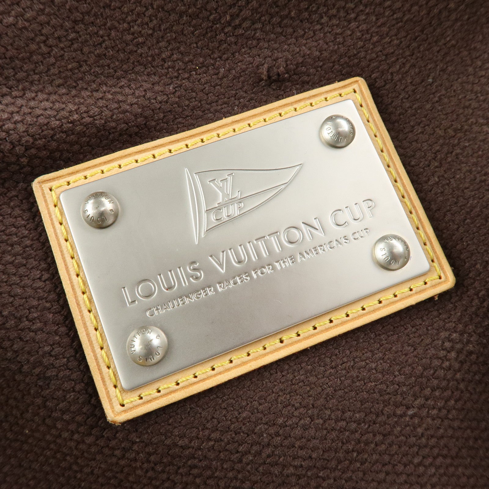 Louis Vuitton Antigua LV Cup Canvas Cabas GM Tote Bag Brown M80662