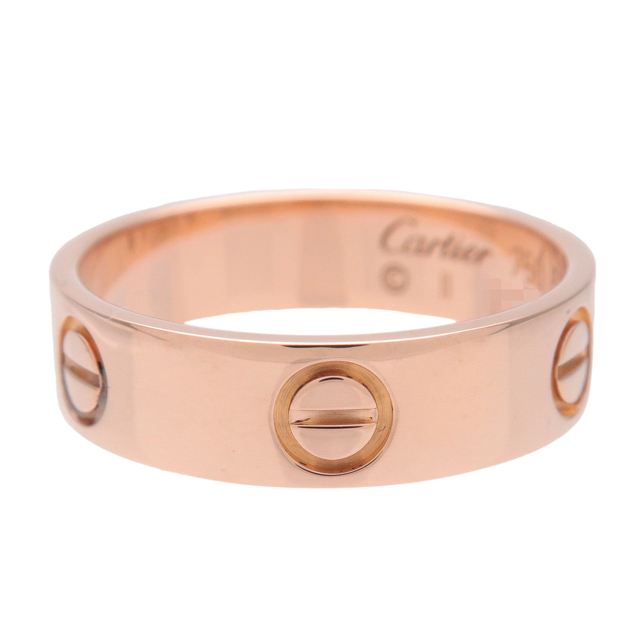 Cartier Love Ring K18 750PG Rose Gold #57 US8 HK17.5 EU57
