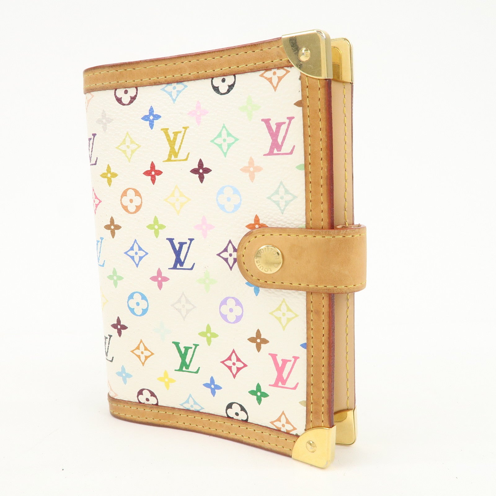 Louis Vuitton Monogram Multicolor Agenda PM Planner Cover R20896