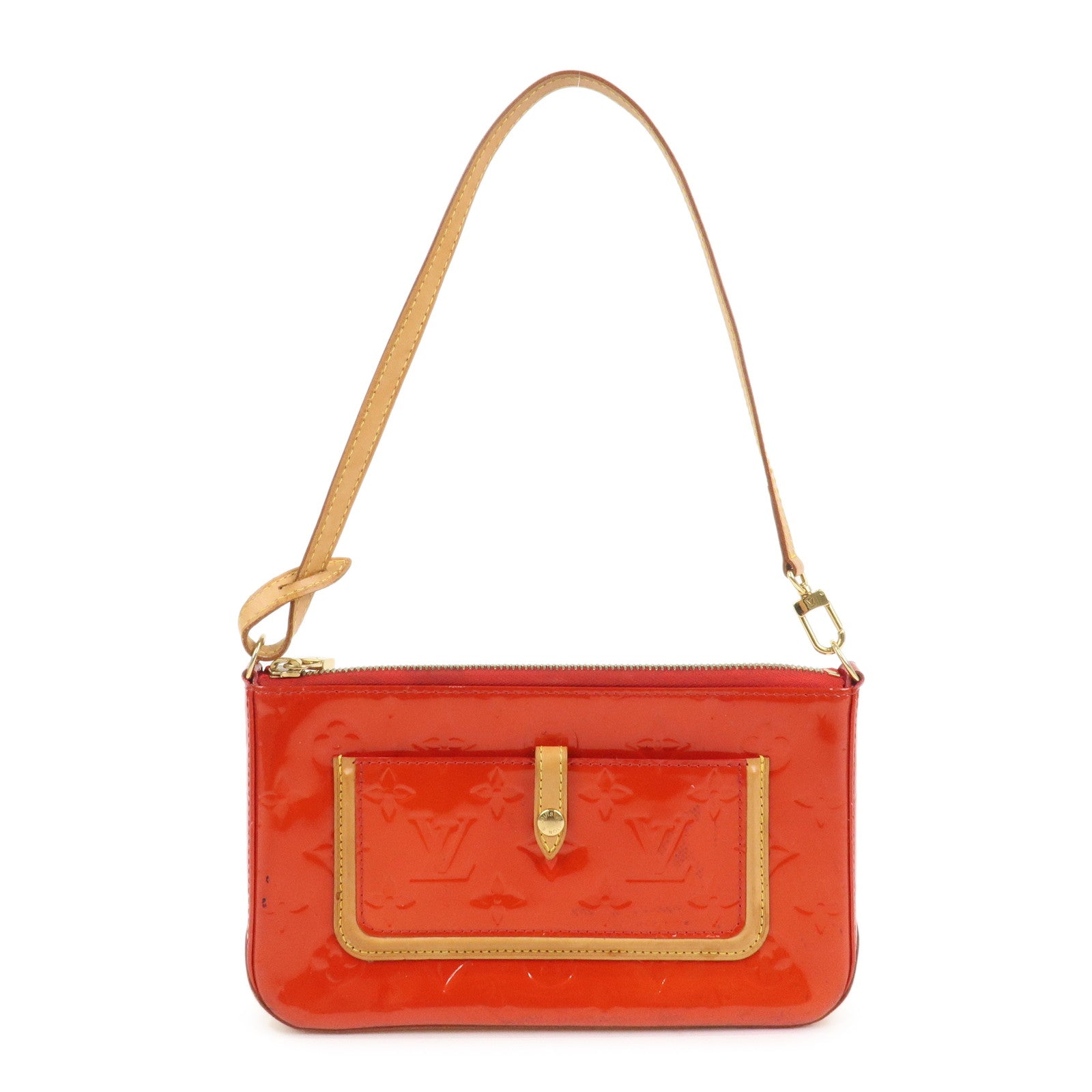 Louis Vuitton Monogram Vernis Mallory Square Shoulder Bag M91295