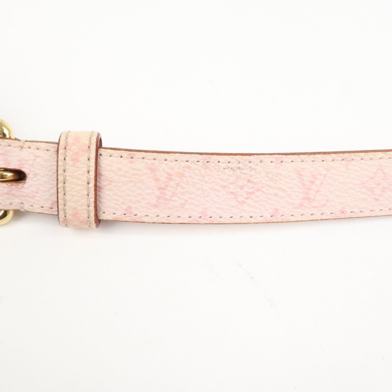 Louis Vuitton Monogram Cherry Blossom 2003 Limited Ceinture M9273